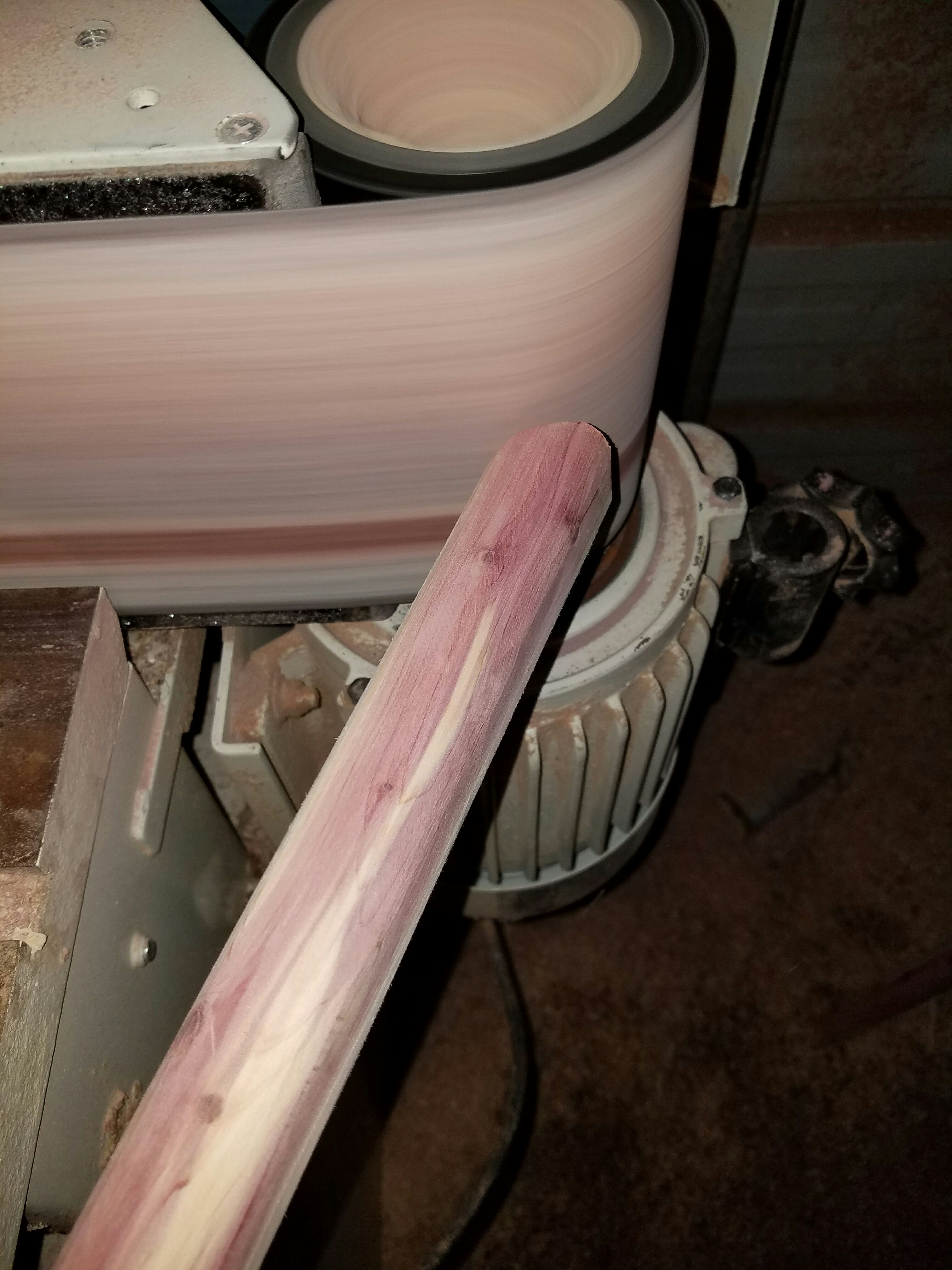 Turning Cedar Trees Into Walking Sticks 12 Steps (with Pictures) Instructables