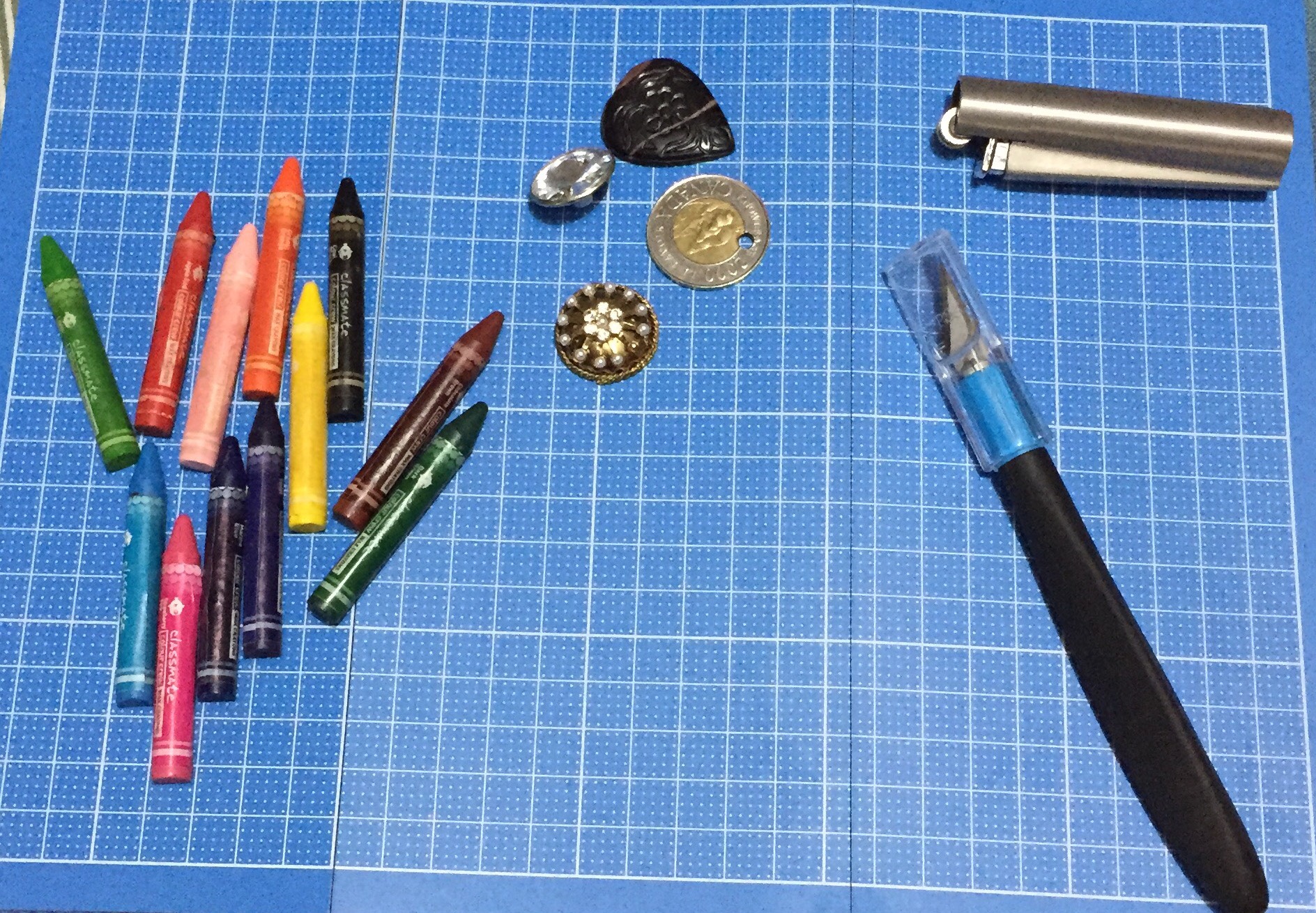 Crayon Wax Seal 3 Steps Instructables