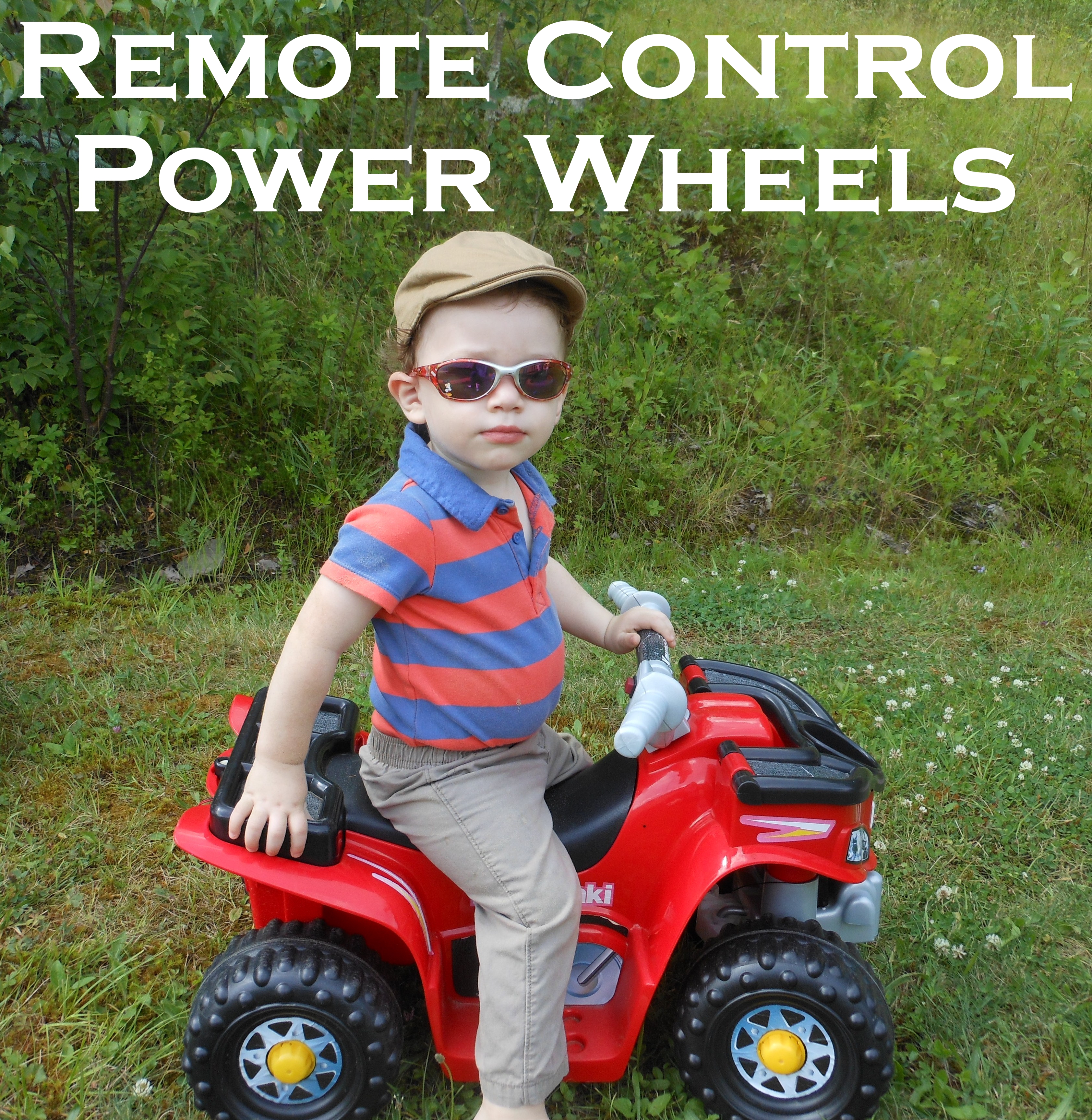 Remote Control Power Wheels ATV Safe for Kids Under 150 !!! 4 Steps