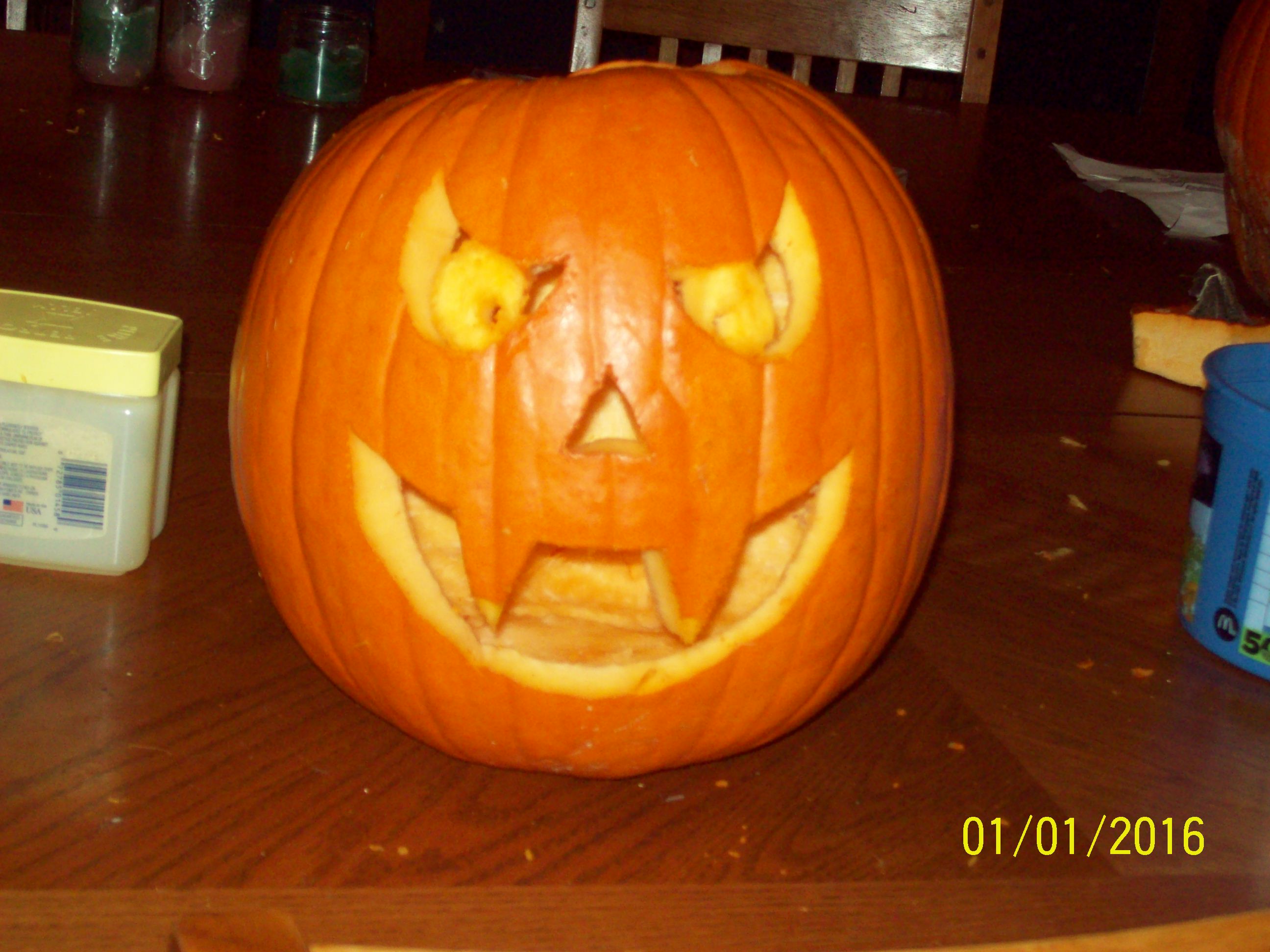 Vampire Pumpkin Carving