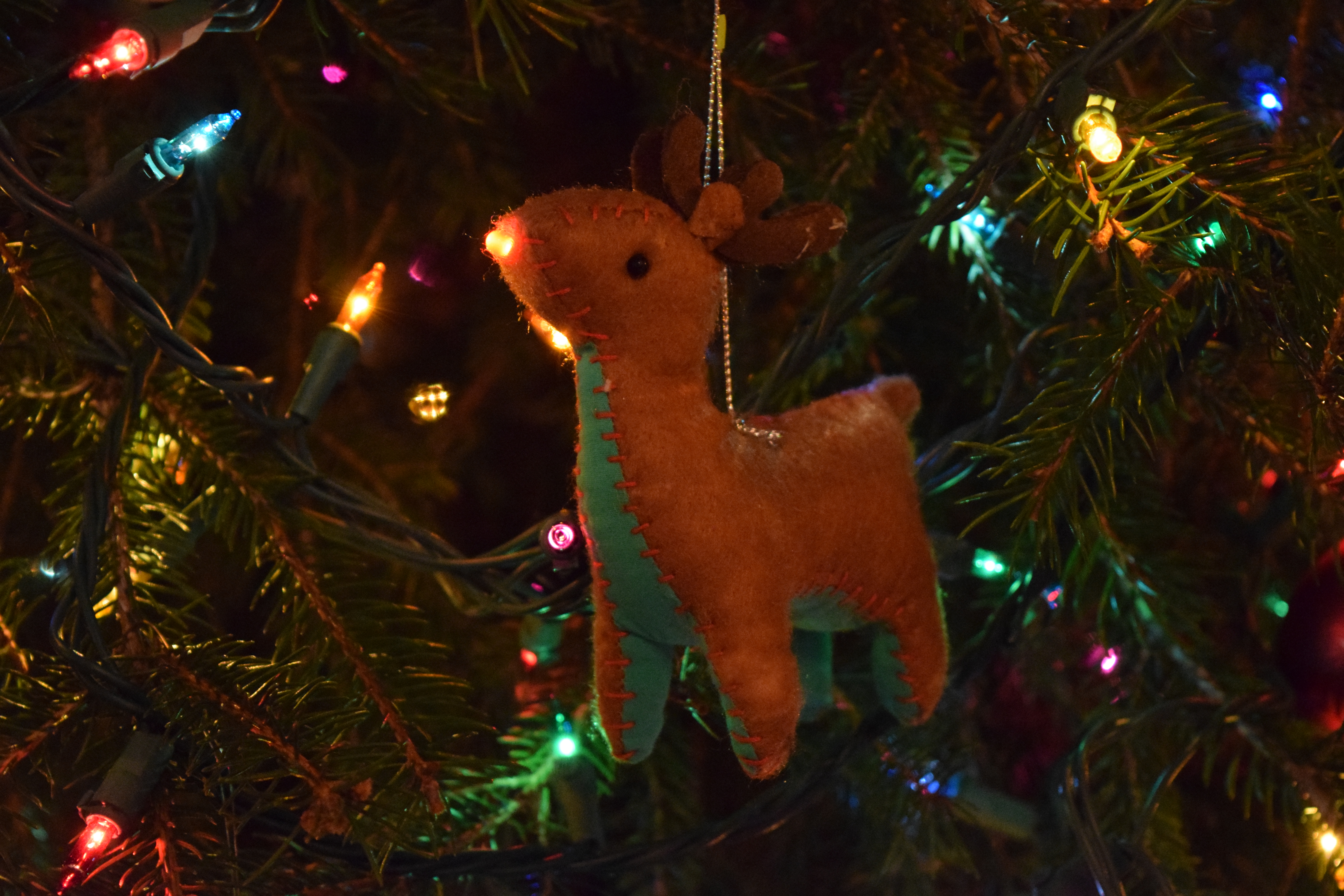 Rudolf the RedNosed Christmas Tree Water Level Indicator 5 Steps