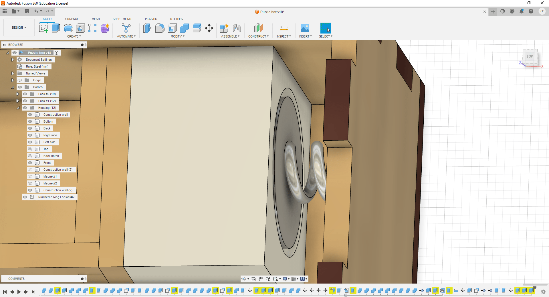 Puzzle Box in Fusion 360 4 Steps Instructables