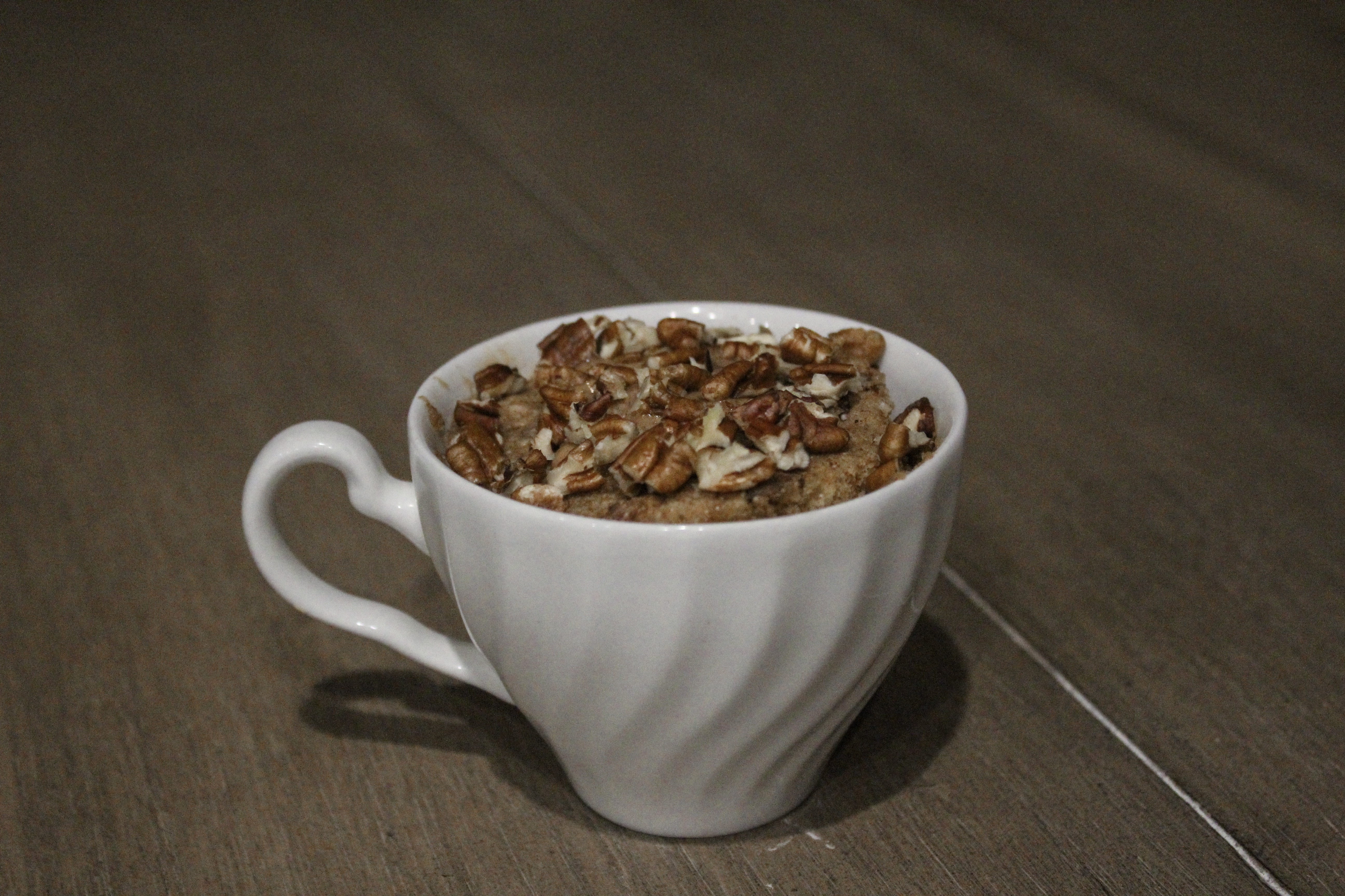 Easy Oatmeal Almond Butter Mug Cake 7 Steps (with Pictures