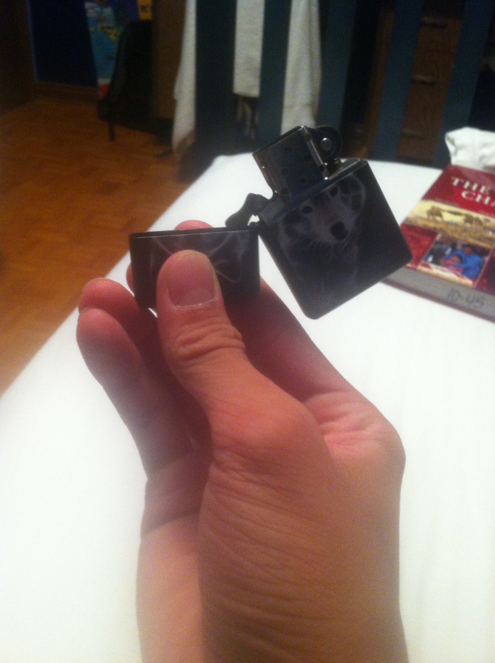 ZIPPO TRICK Magic Smack 6 Steps Instructables