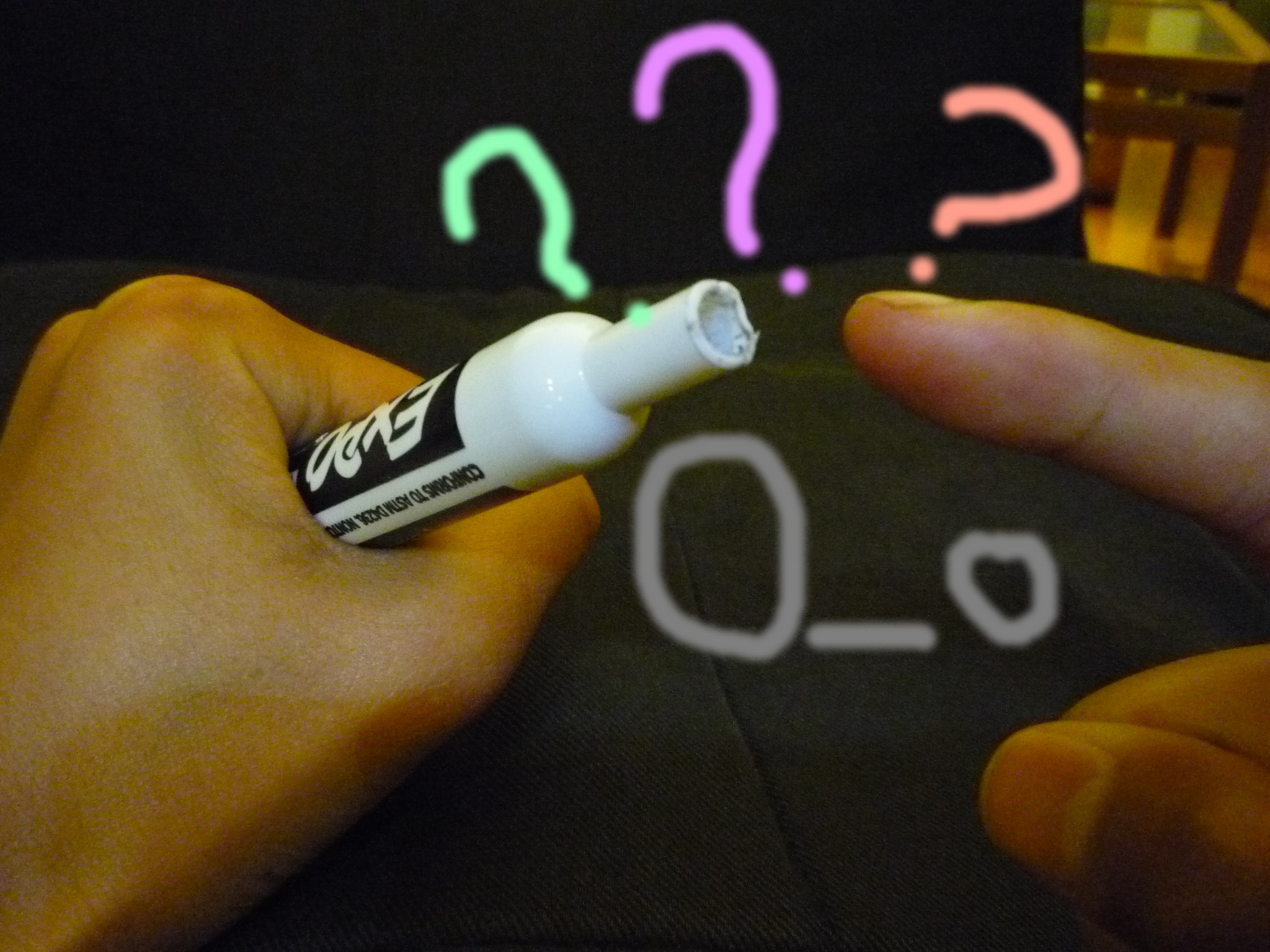 Disappearing Expo Marker Point Trick 13 Steps Instructables