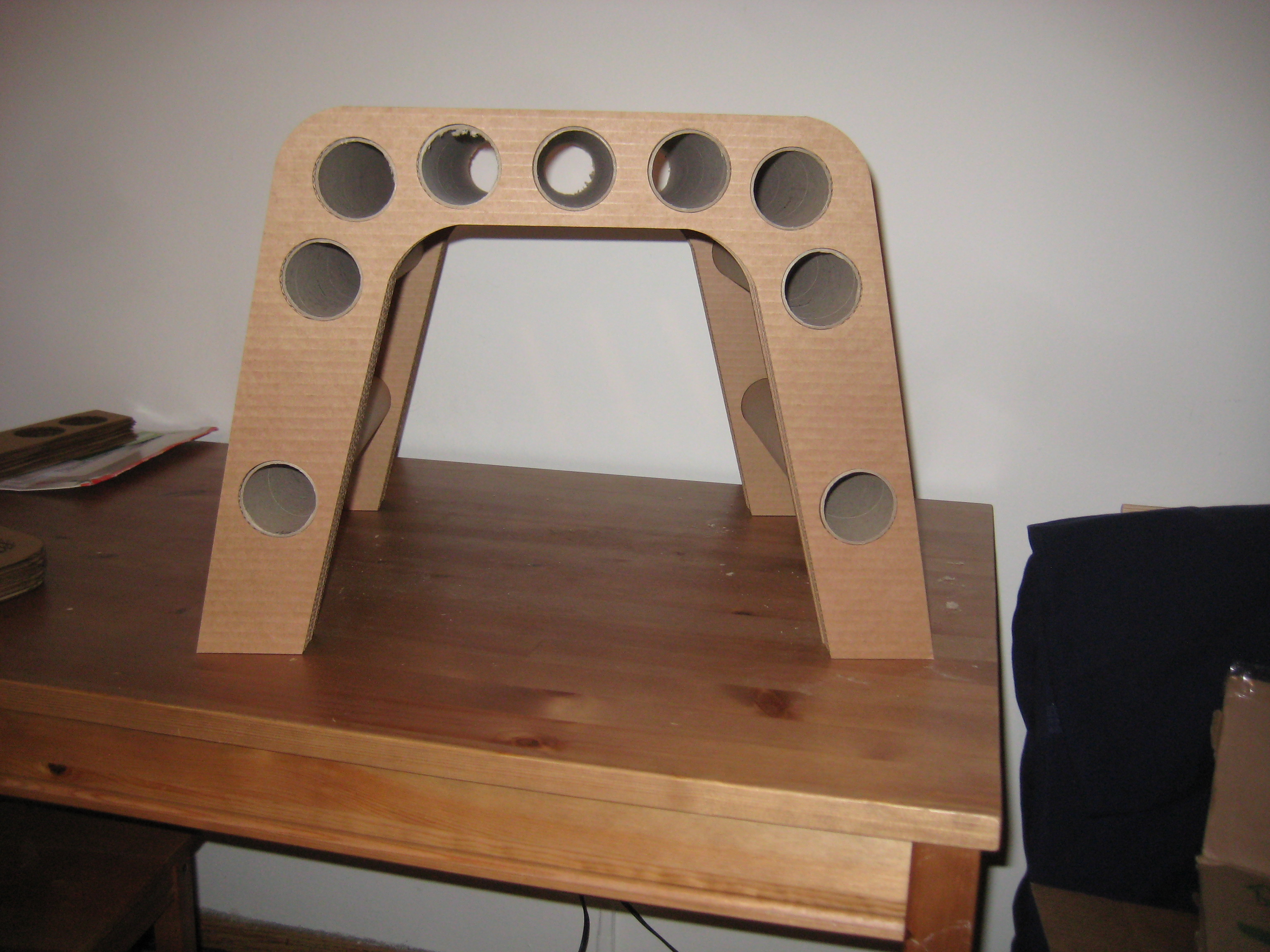 Cardboard Ottoman Instructables