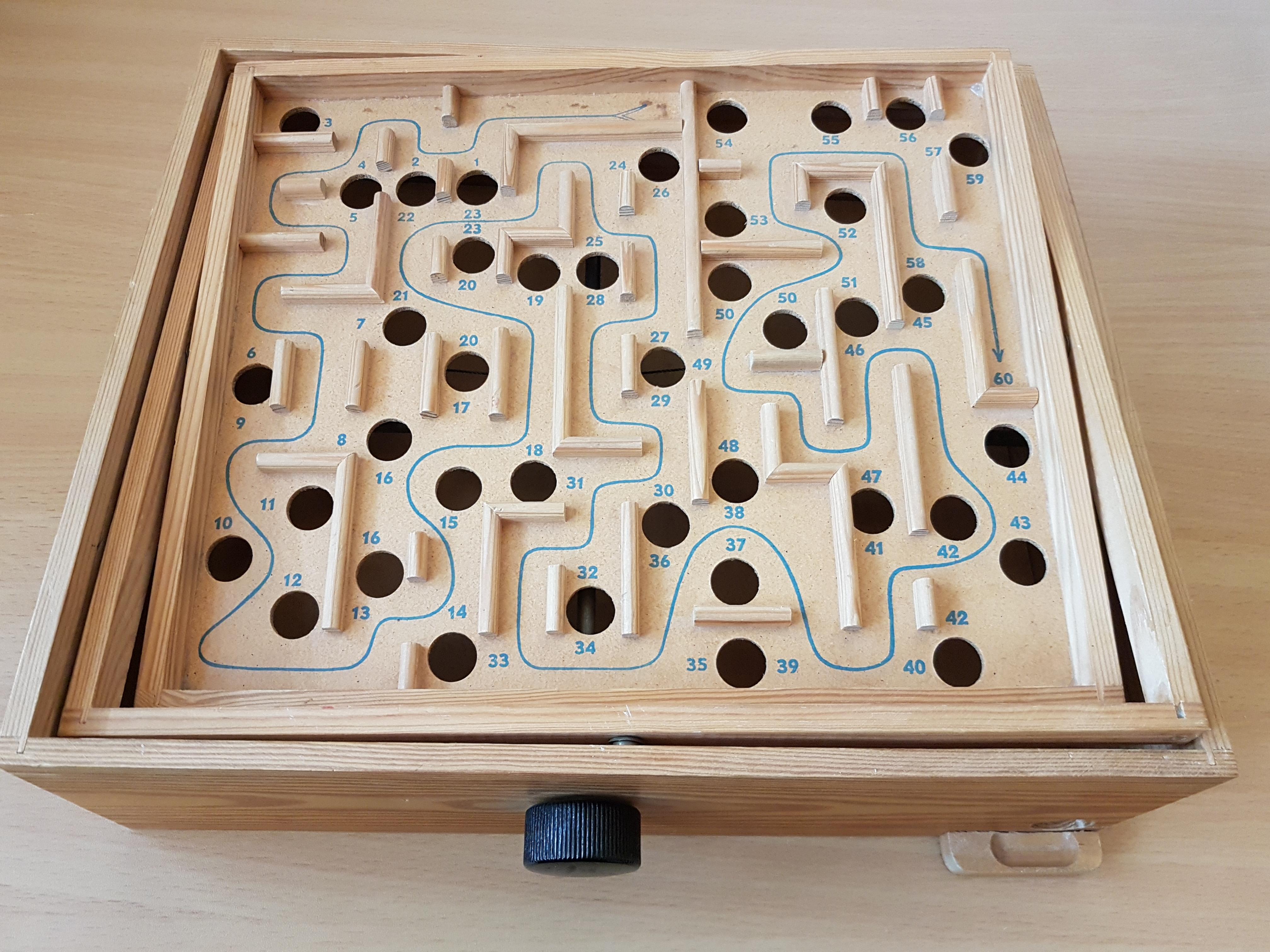 Beginner's Set for Vintage Brio Labyrinth Puzzle Game 8 Steps (with