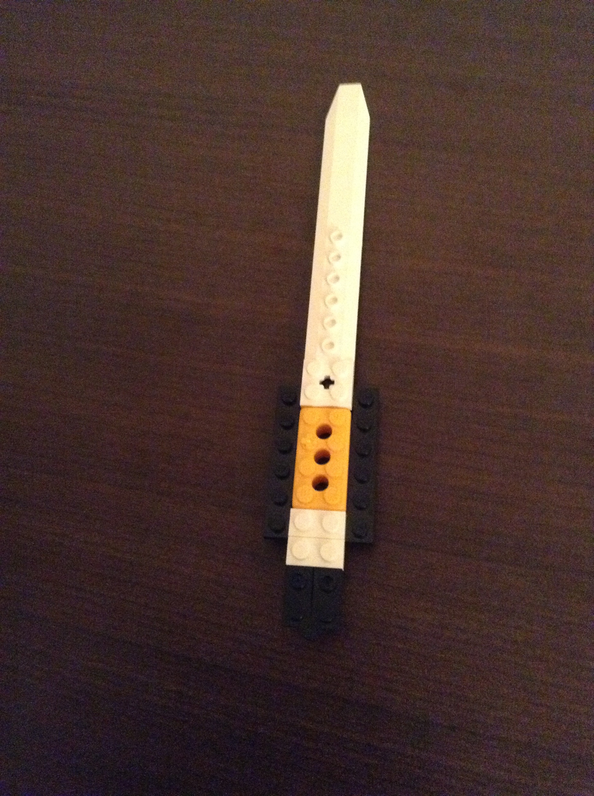 How to Make a Lego Knife 6 Steps Instructables