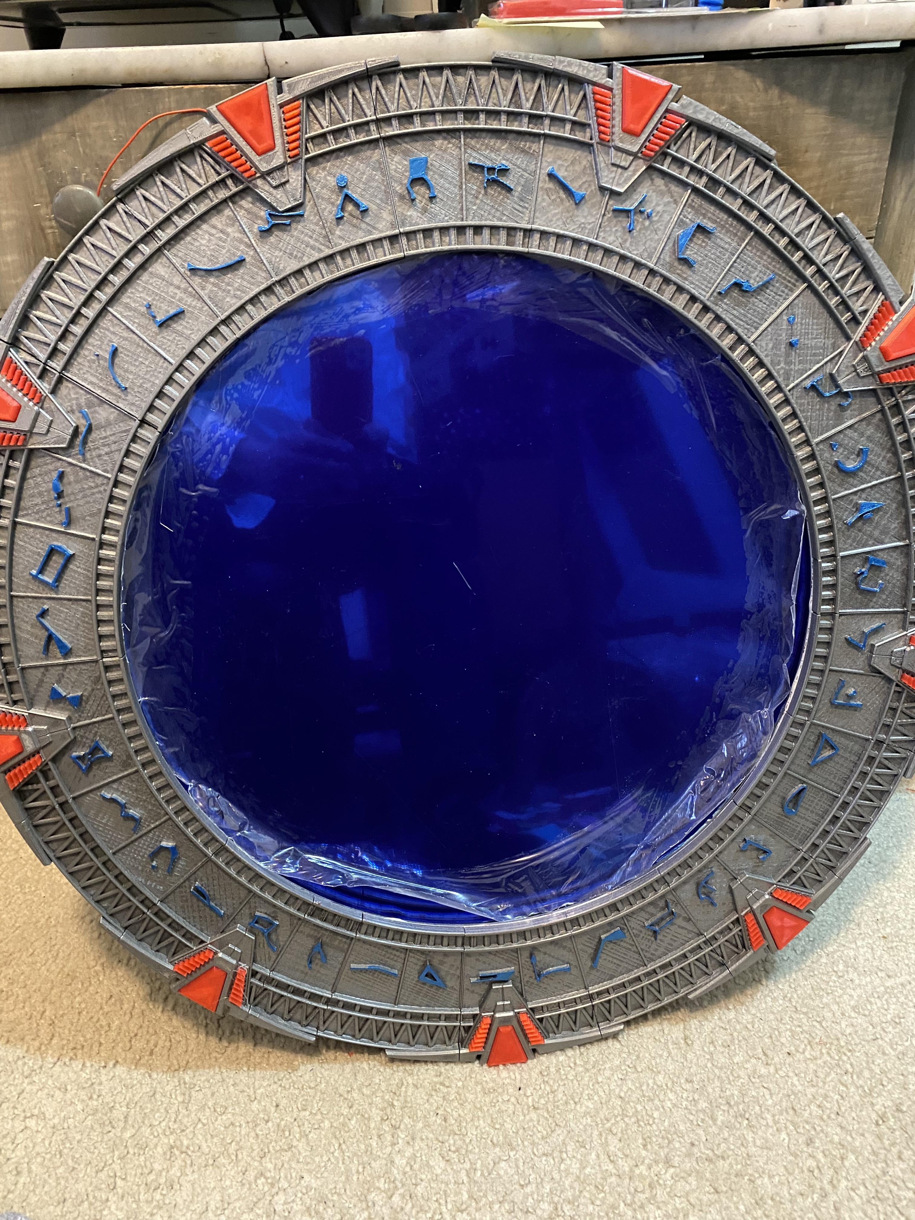 Stargate Mirror With Visual and Sound Effects 9 Steps (with Pictures