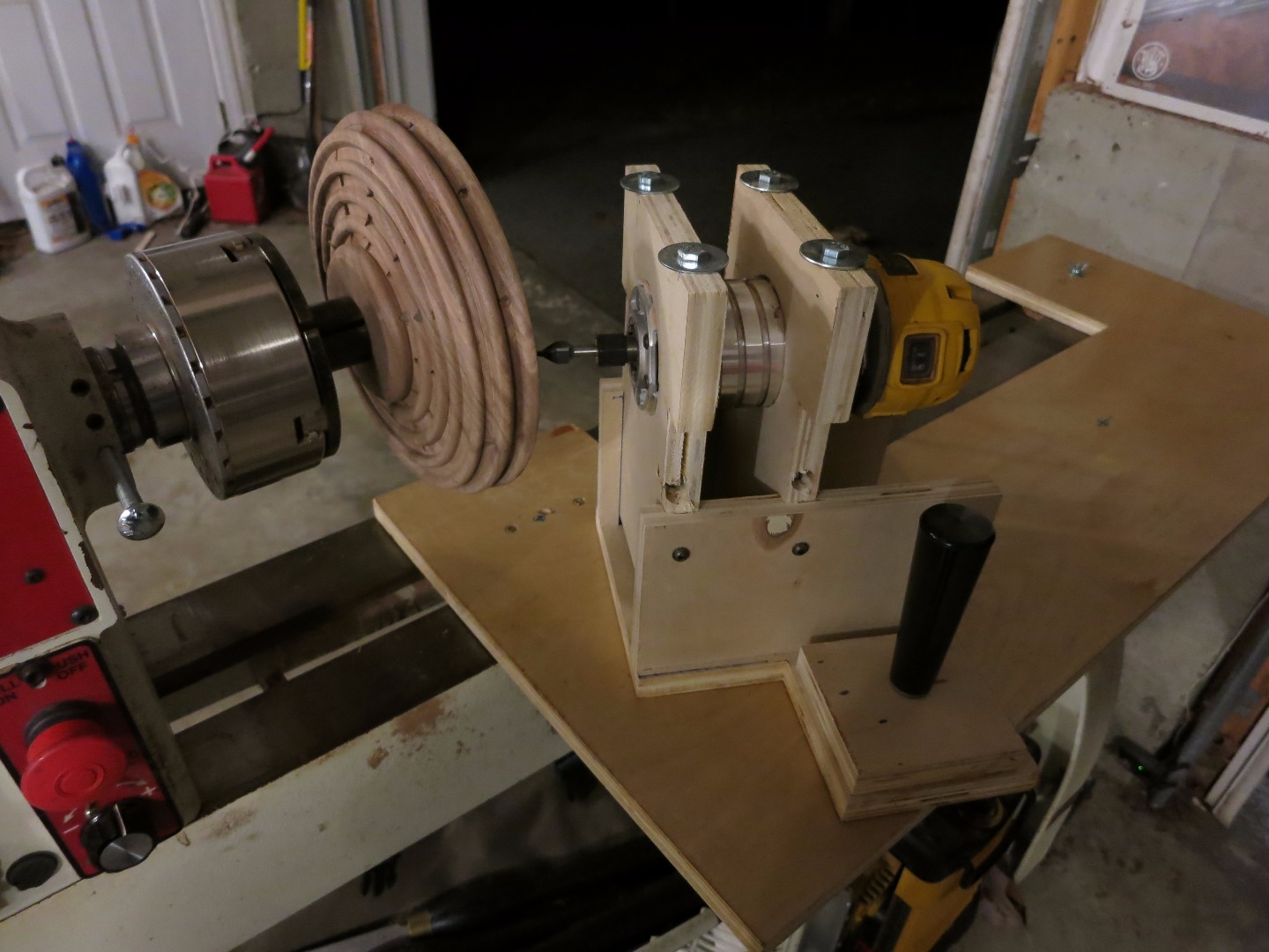 Router Fluting Jig for Wood Lathe 5 Steps (with Pictures) Instructables