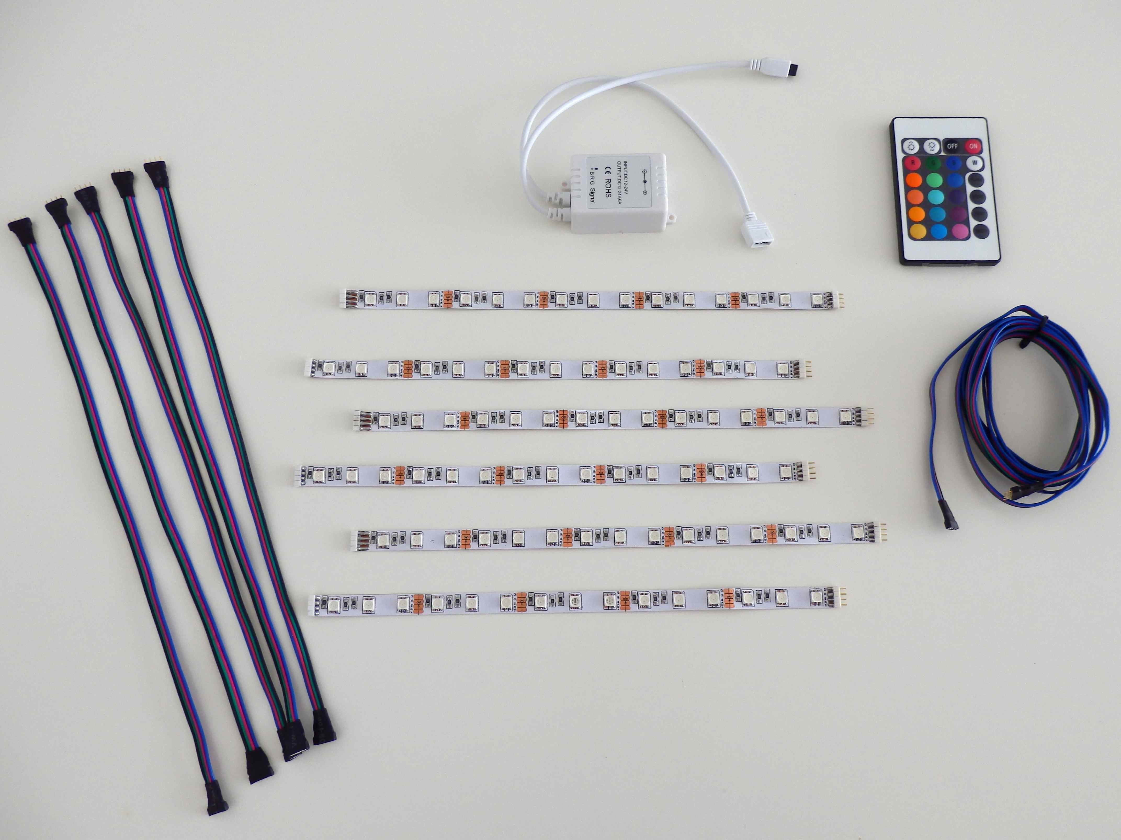 TV Dynamic Ambient Lighting 8 Steps Instructables