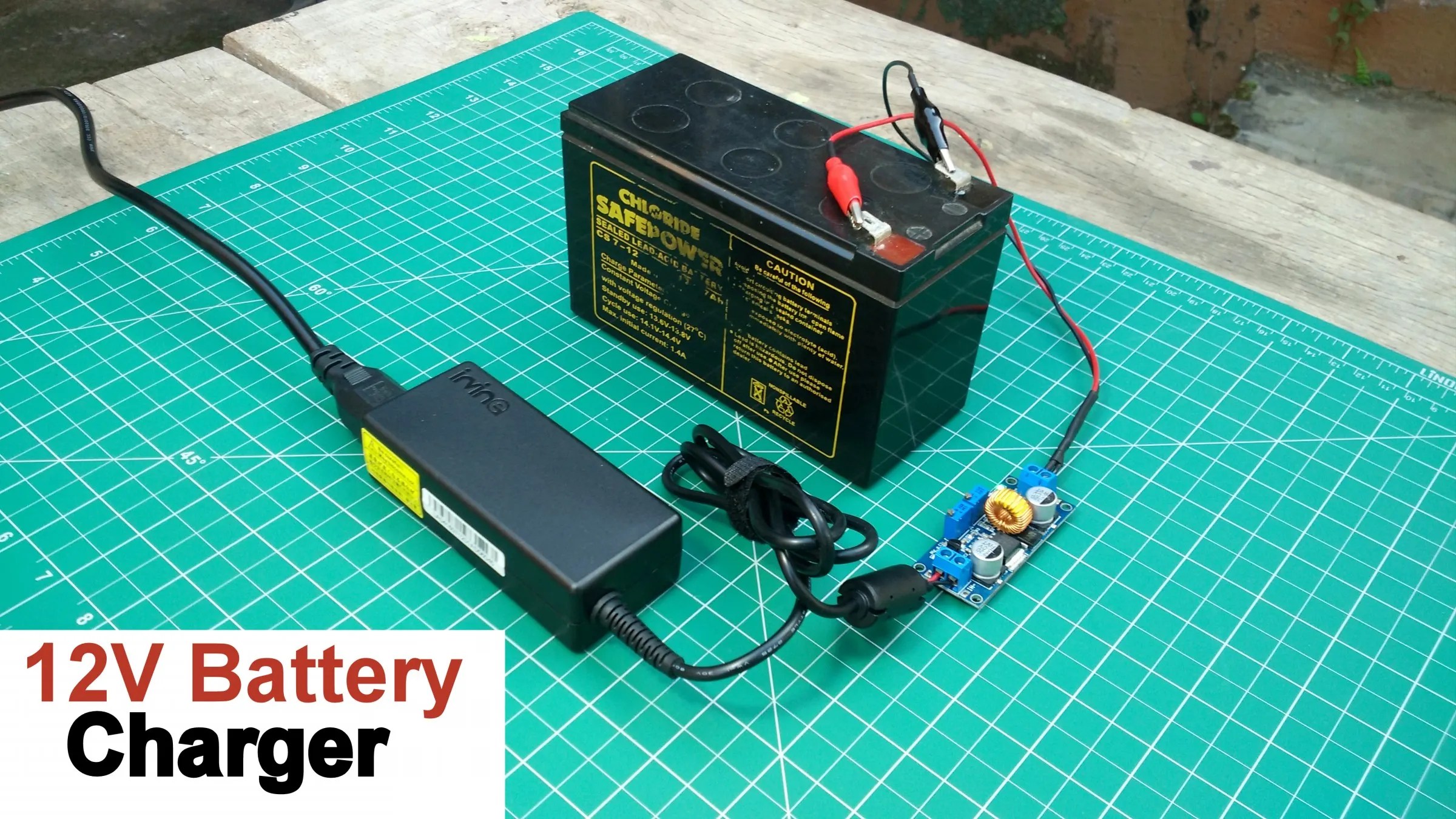 How To Make A 12V Battery Charger : 5 Steps (With Pictures) - Instructables
