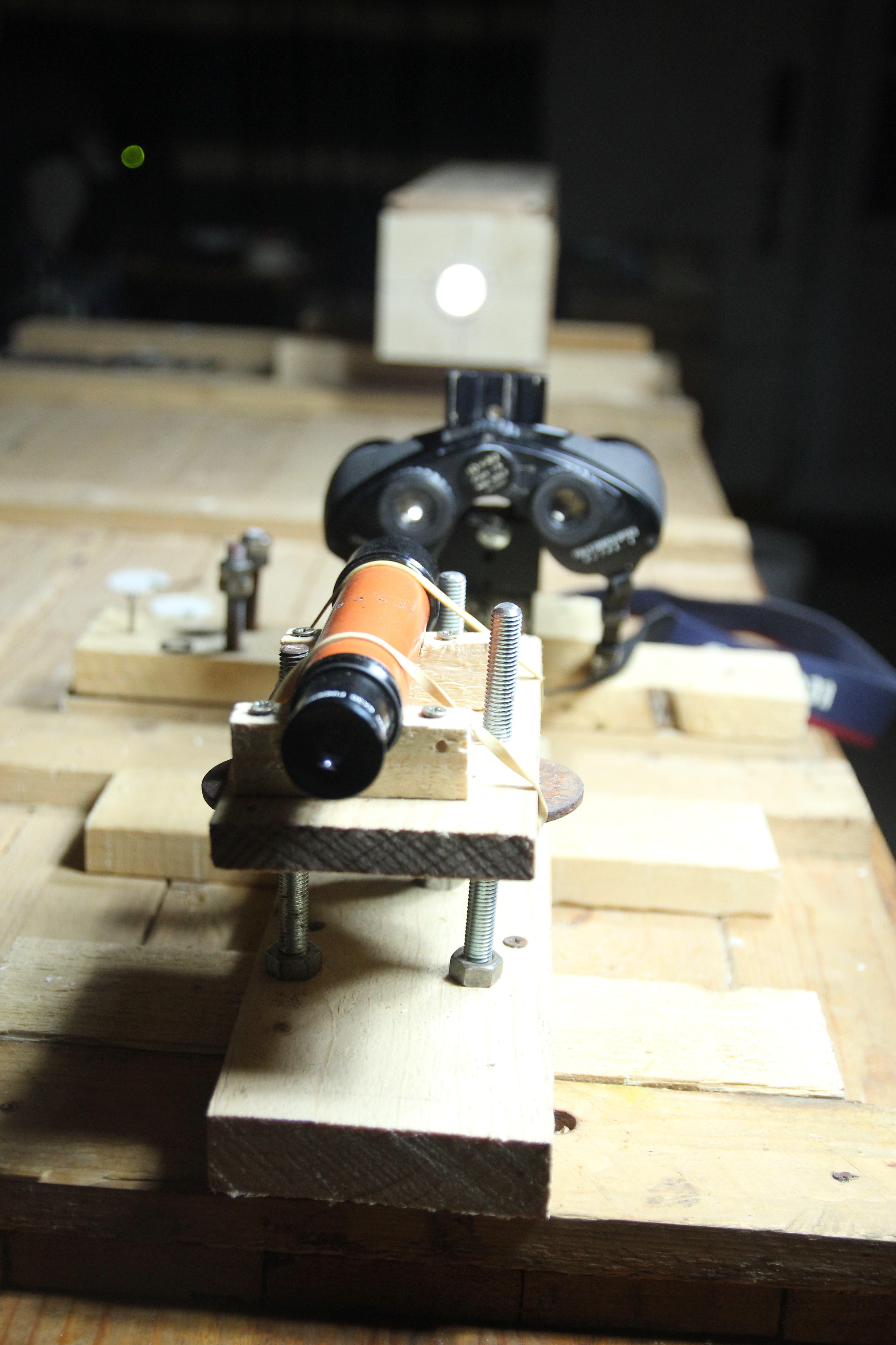 Kitchen Table Binocular Collimation 6 Steps (with Pictures