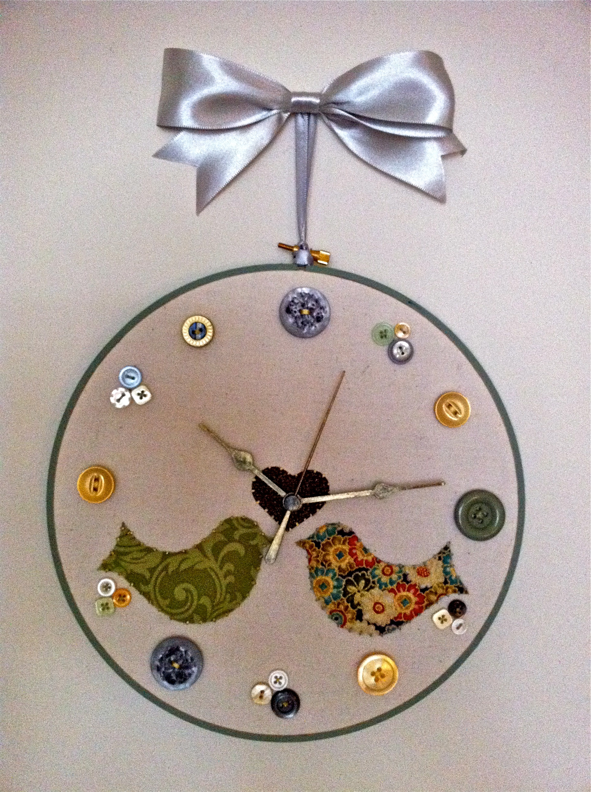 EmbroideryHoop Clock (with Pictures) Instructables