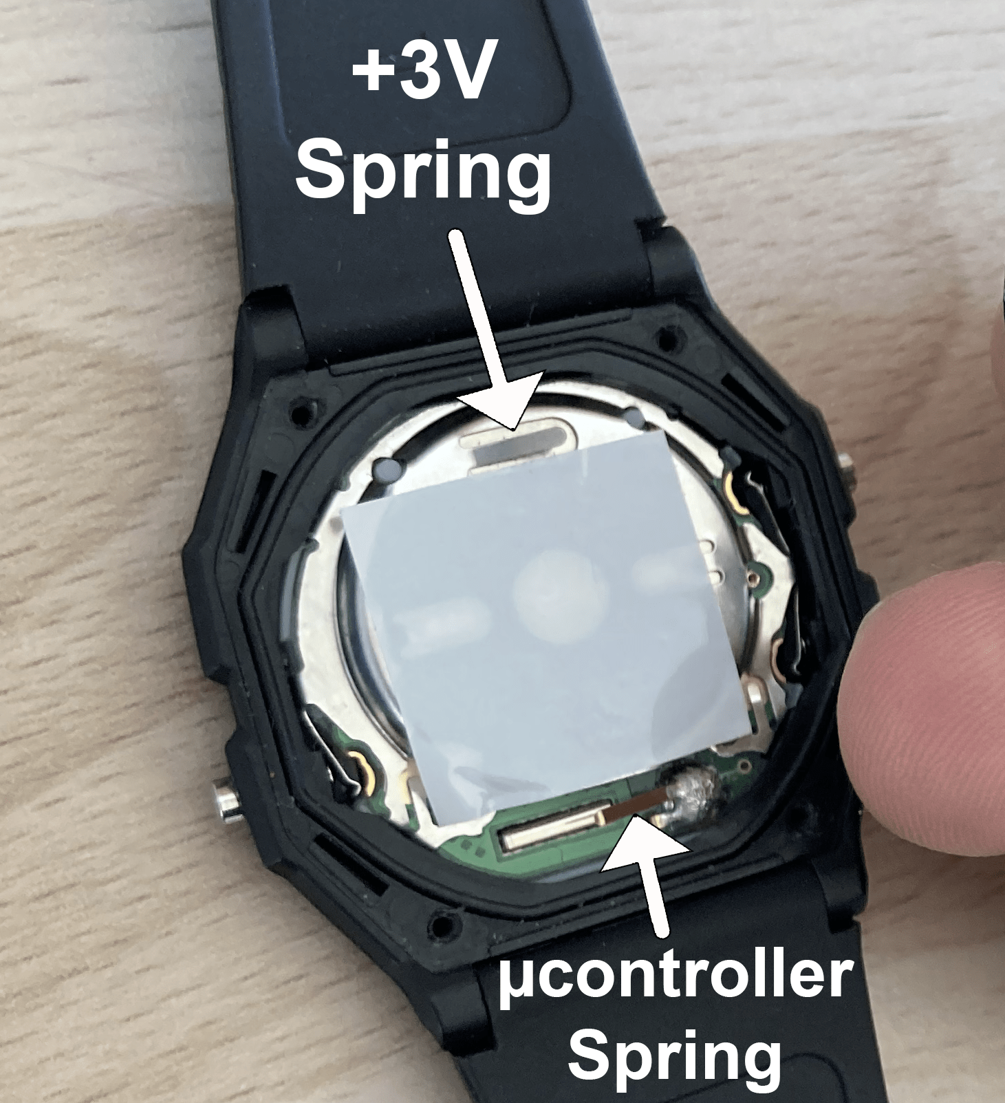 MAKE IT VIBRATE Vibrator Module for Casio F91W 6 Steps (with