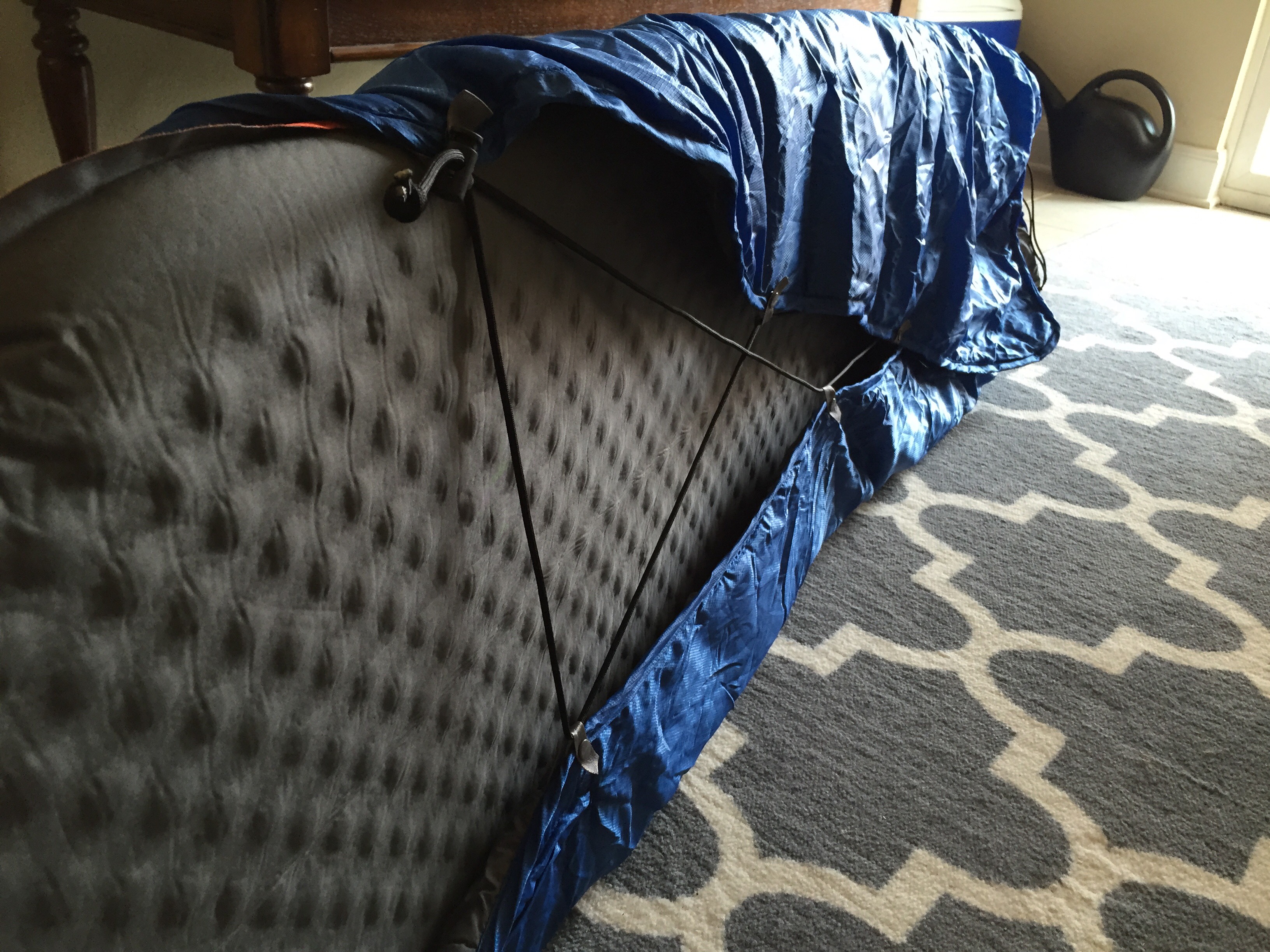 Thermarest Blanket Draft Reduction and Heat Regulation 6 Steps