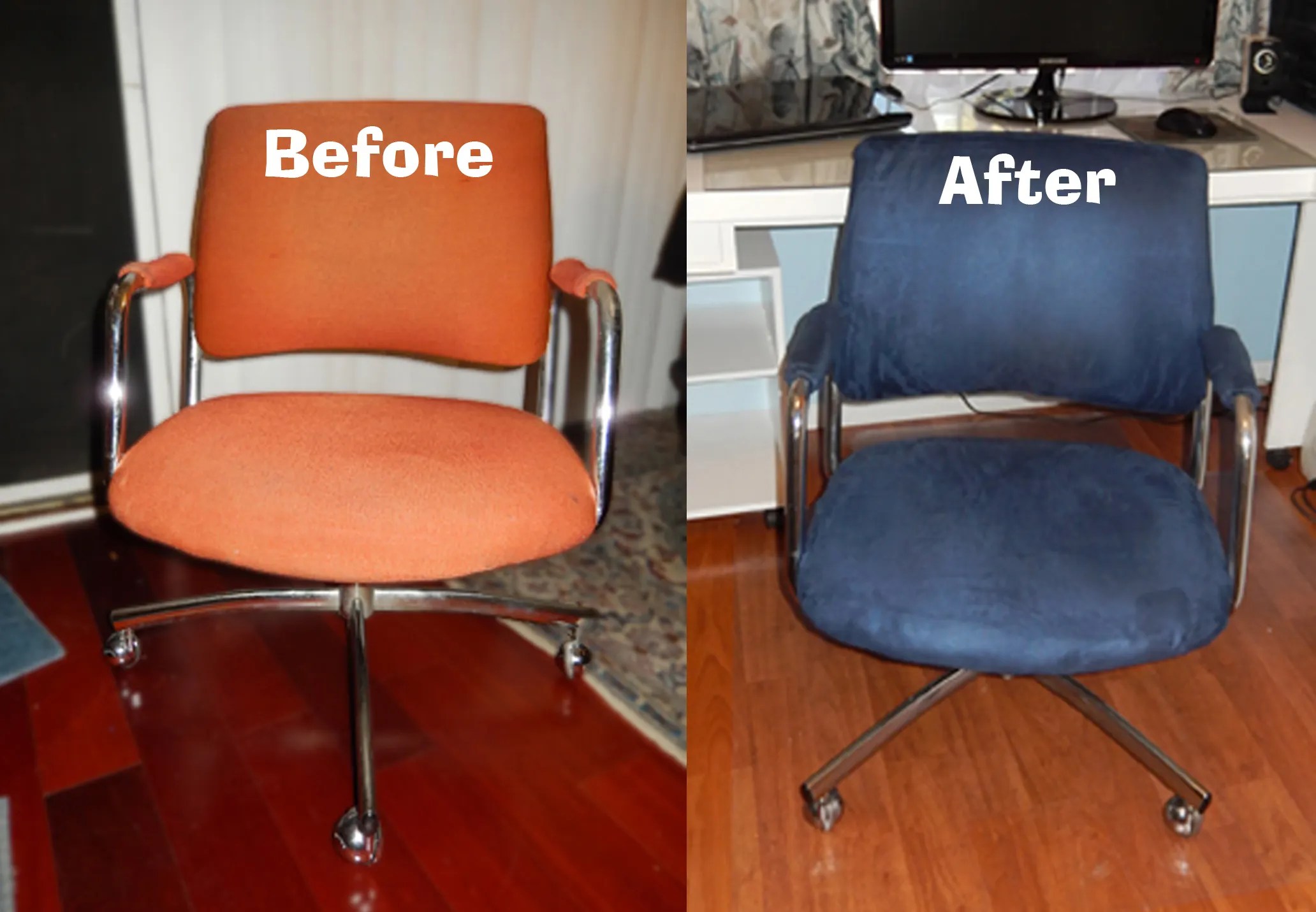 Covering an Ugly Chair 8 Steps (with Pictures) Instructables