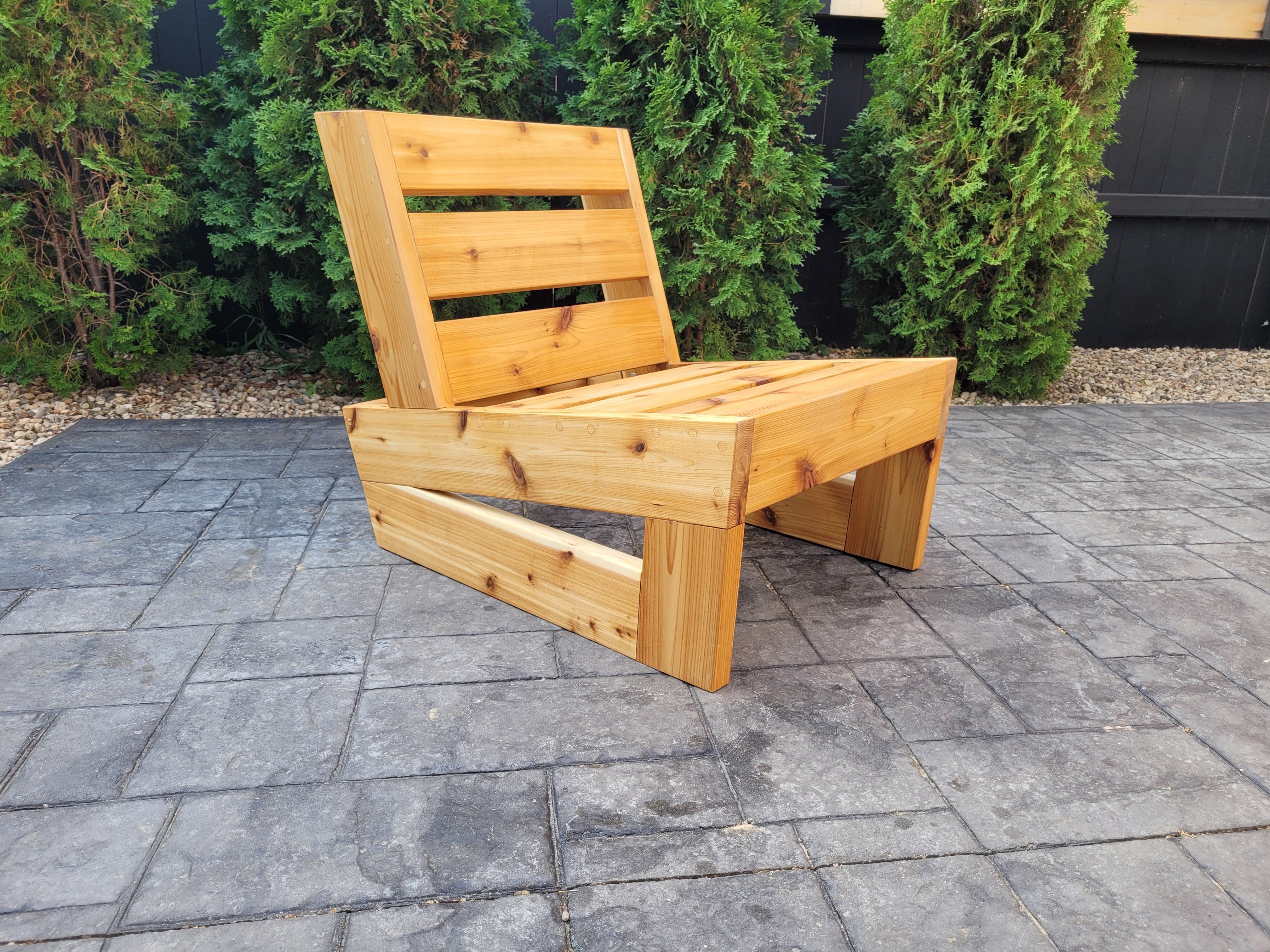 Cedar Patio Chair 3 Steps (with Pictures) Instructables