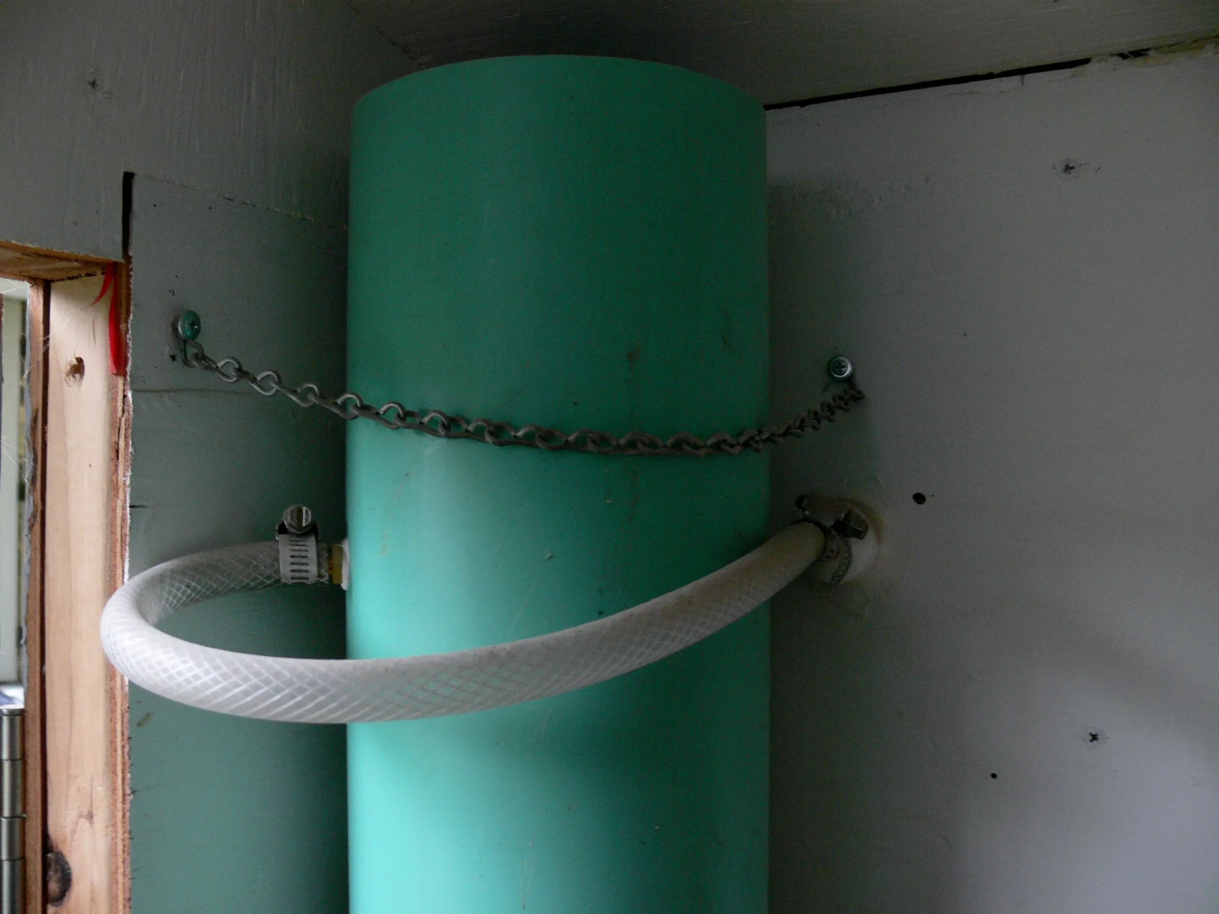 Rain Barrel and Chicken Trough Waterer 4 Steps Instructables