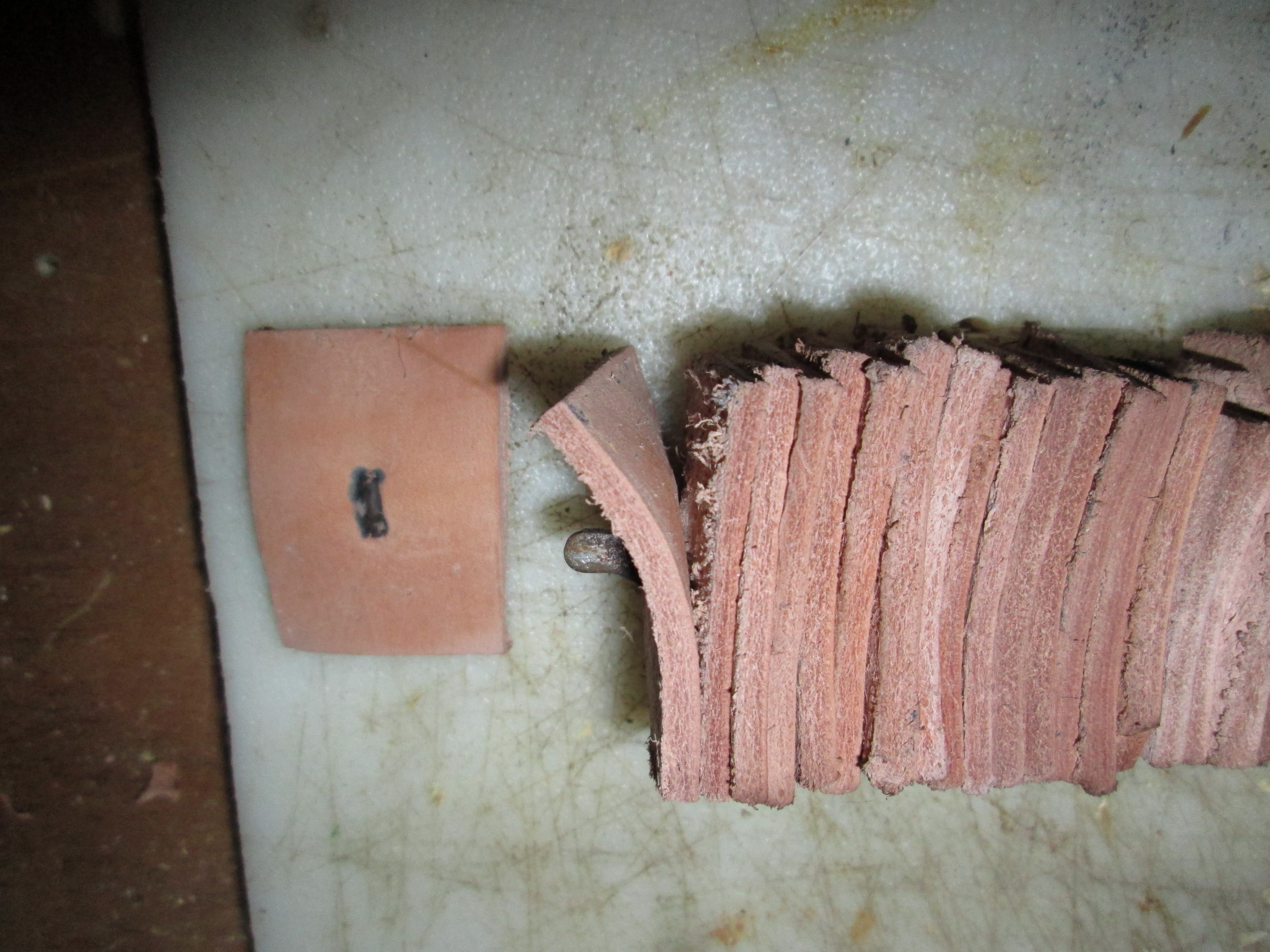 Stacked Leather Knife Handle 8 Steps (with Pictures) Instructables