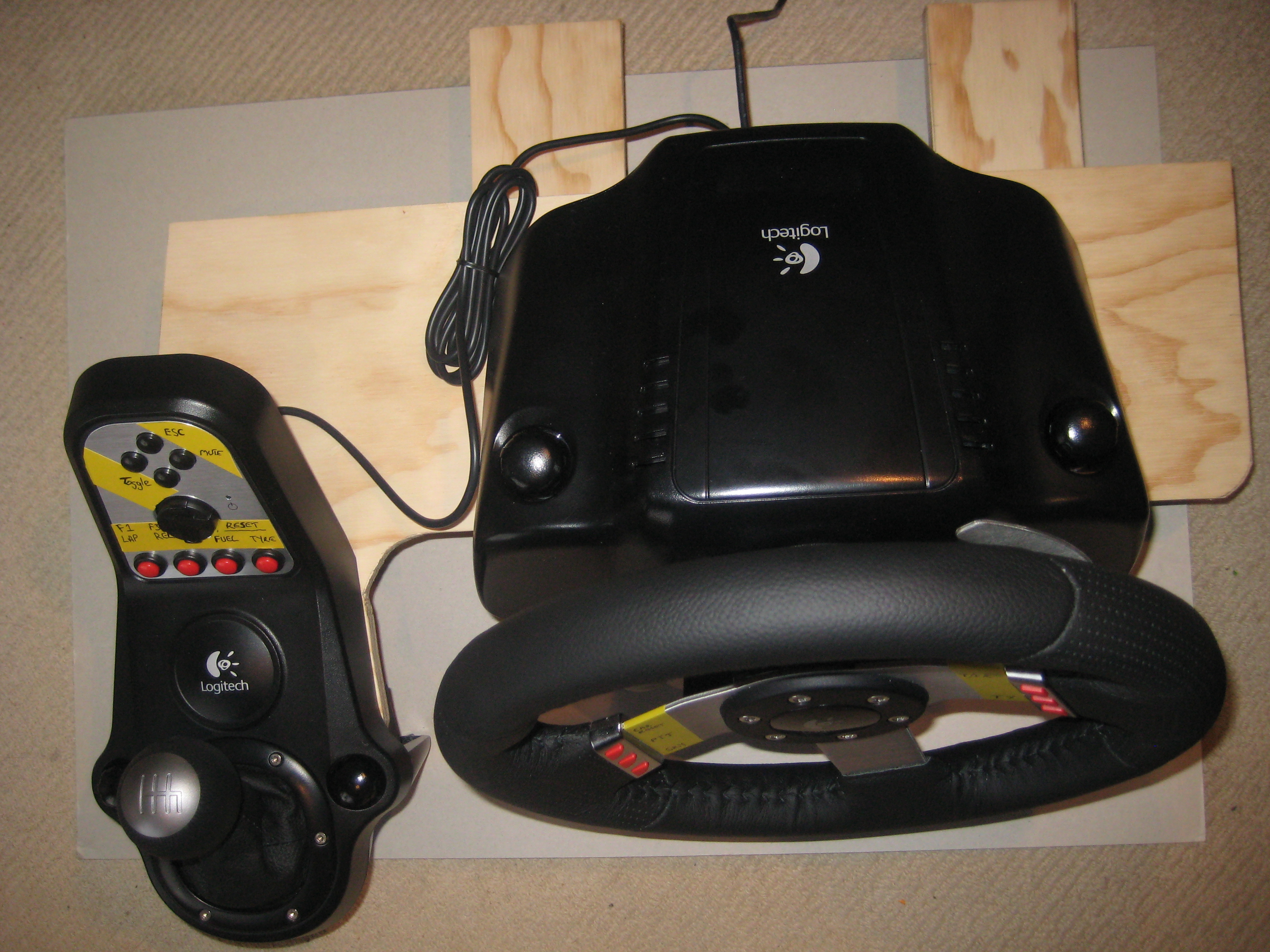 PC Steering Wheel Desk Mount 5 Steps Instructables