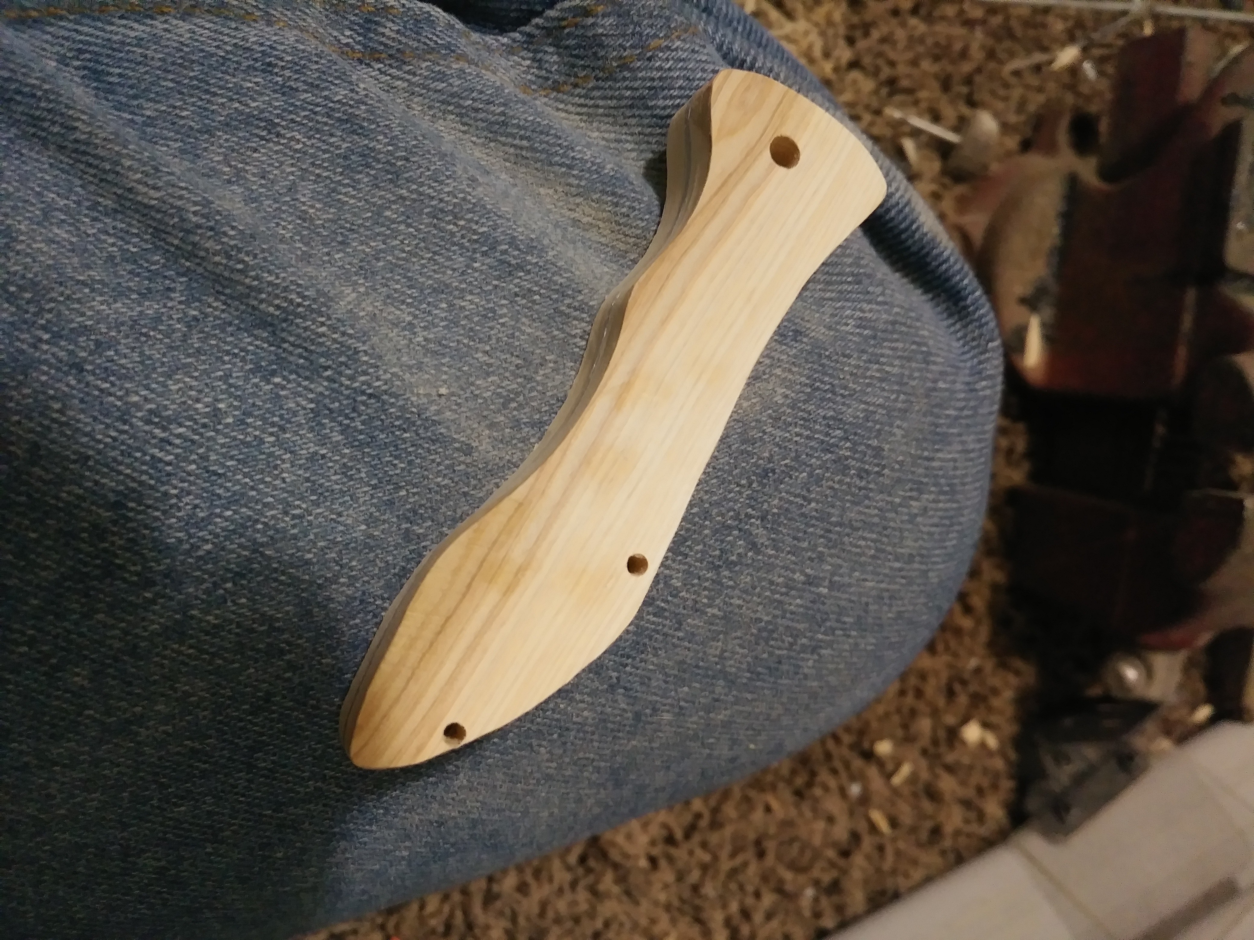 Wood Pocket Knife Handle 7 Steps Instructables