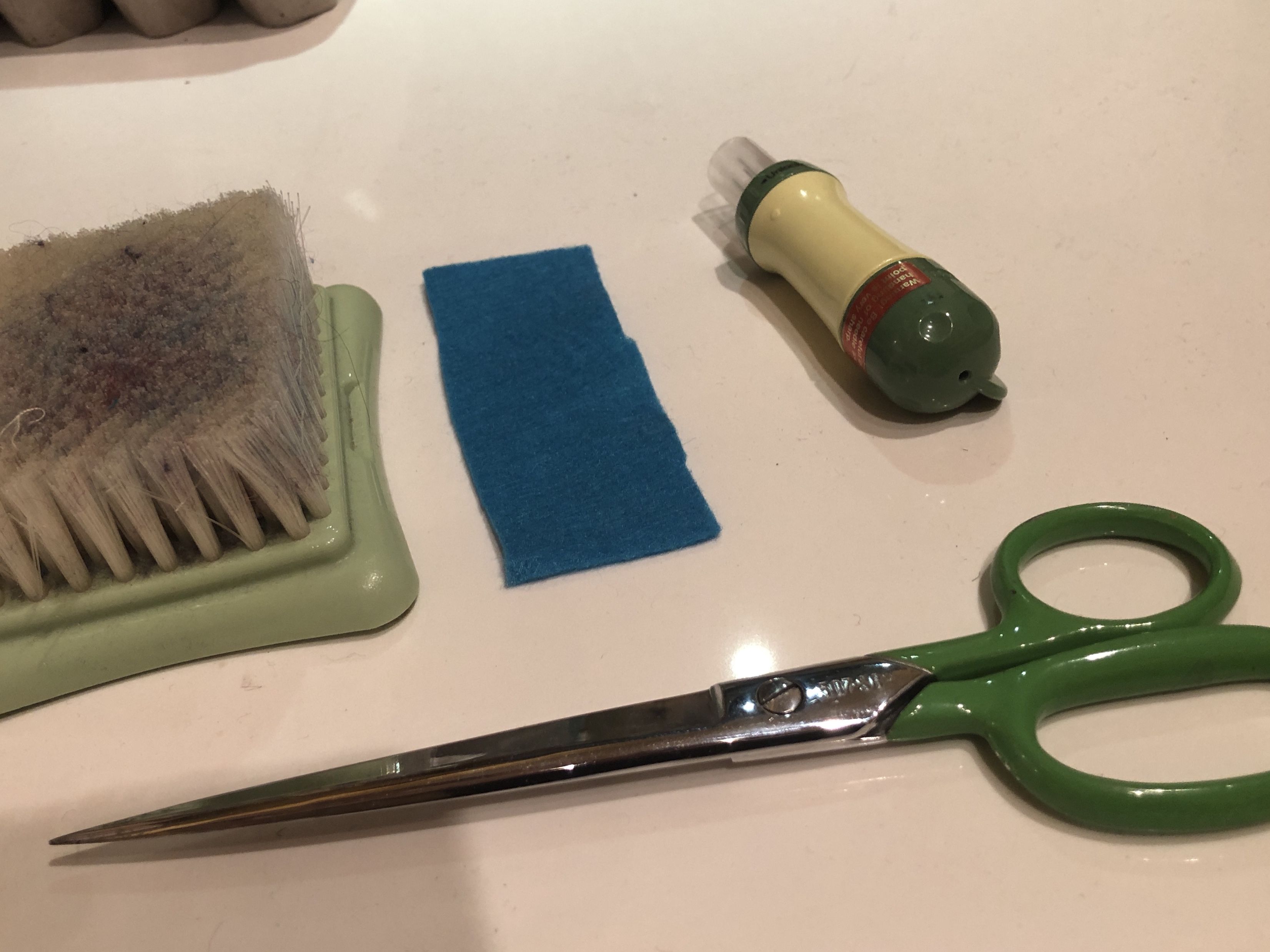 Repairing Holy Wool Slipper Socks W/ Needle Felting 6 Steps (with