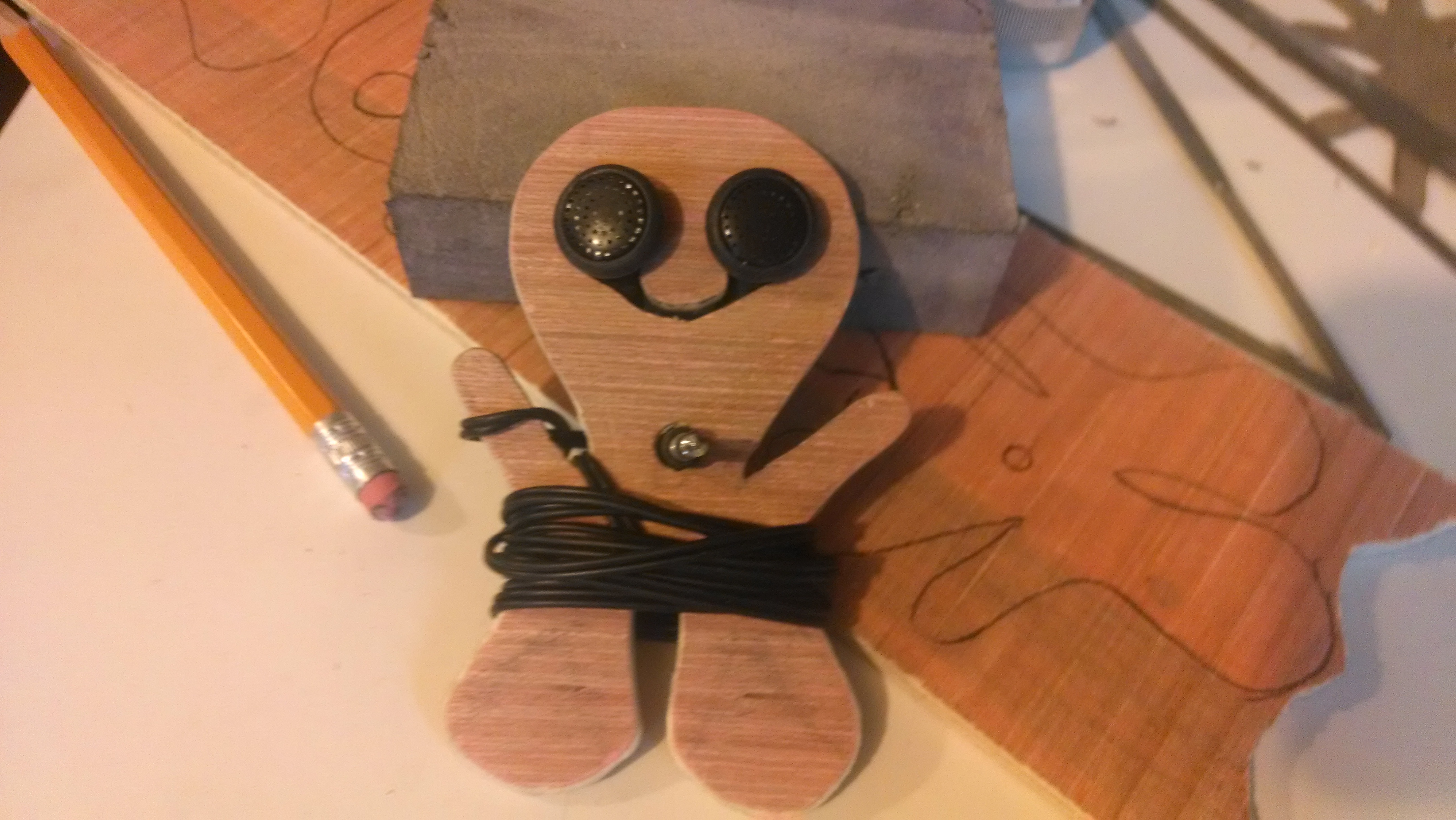 Creature Headphone Cord Wrap 8 Steps (with Pictures) Instructables