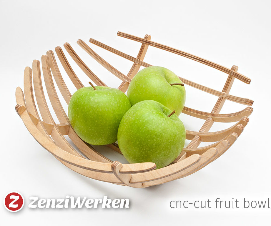 Fancy Wooden Fruit Bowl With 123D Make 5 Steps (with Pictures