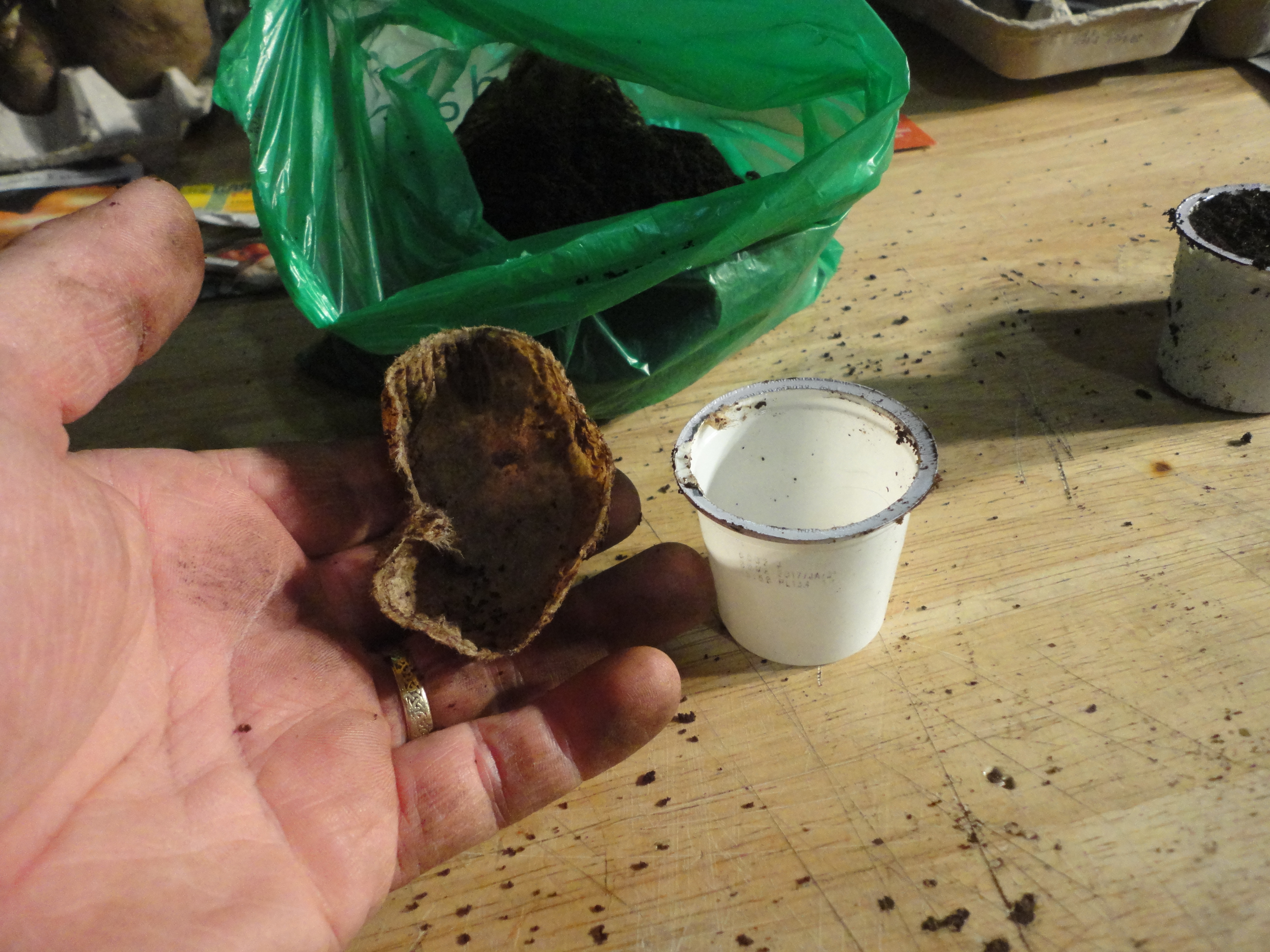 Recycle Keurig/Tassimo Pots for the Garden. 3 Steps Instructables