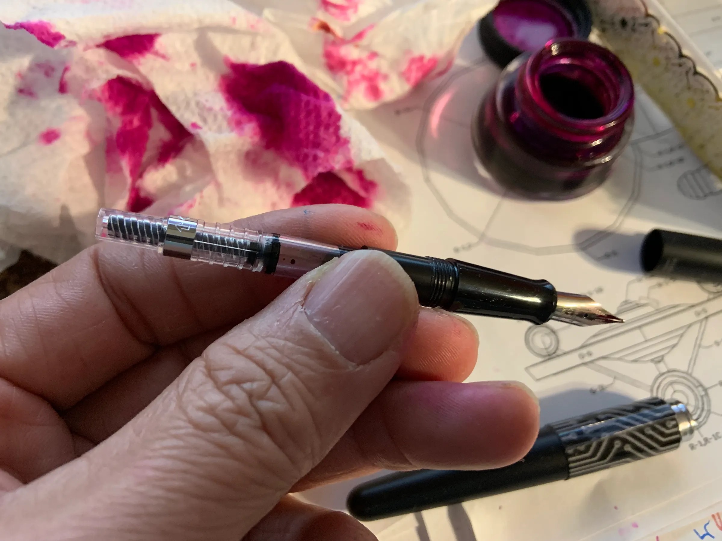 How To Get Ink Flowing In A Pen Detroit Chinatown