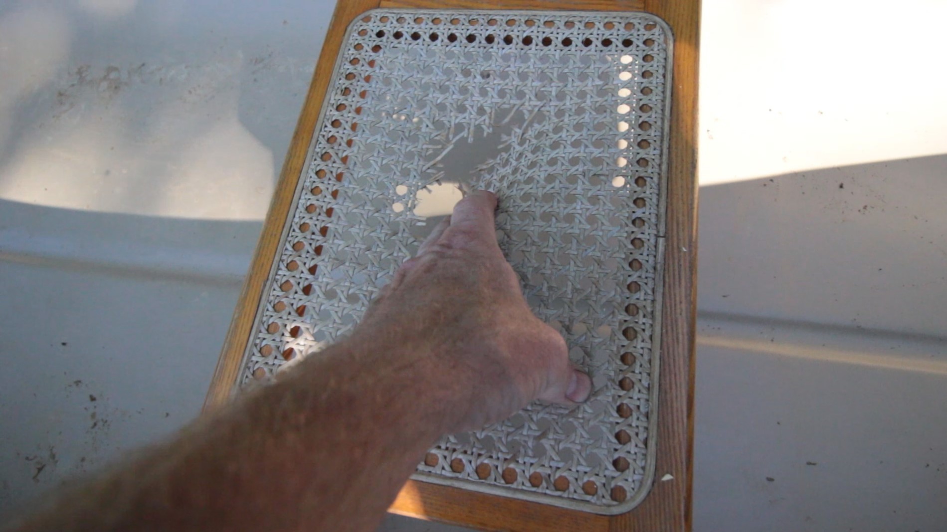 Canoe Cane Seat Repair 9 Steps (with Pictures) Instructables