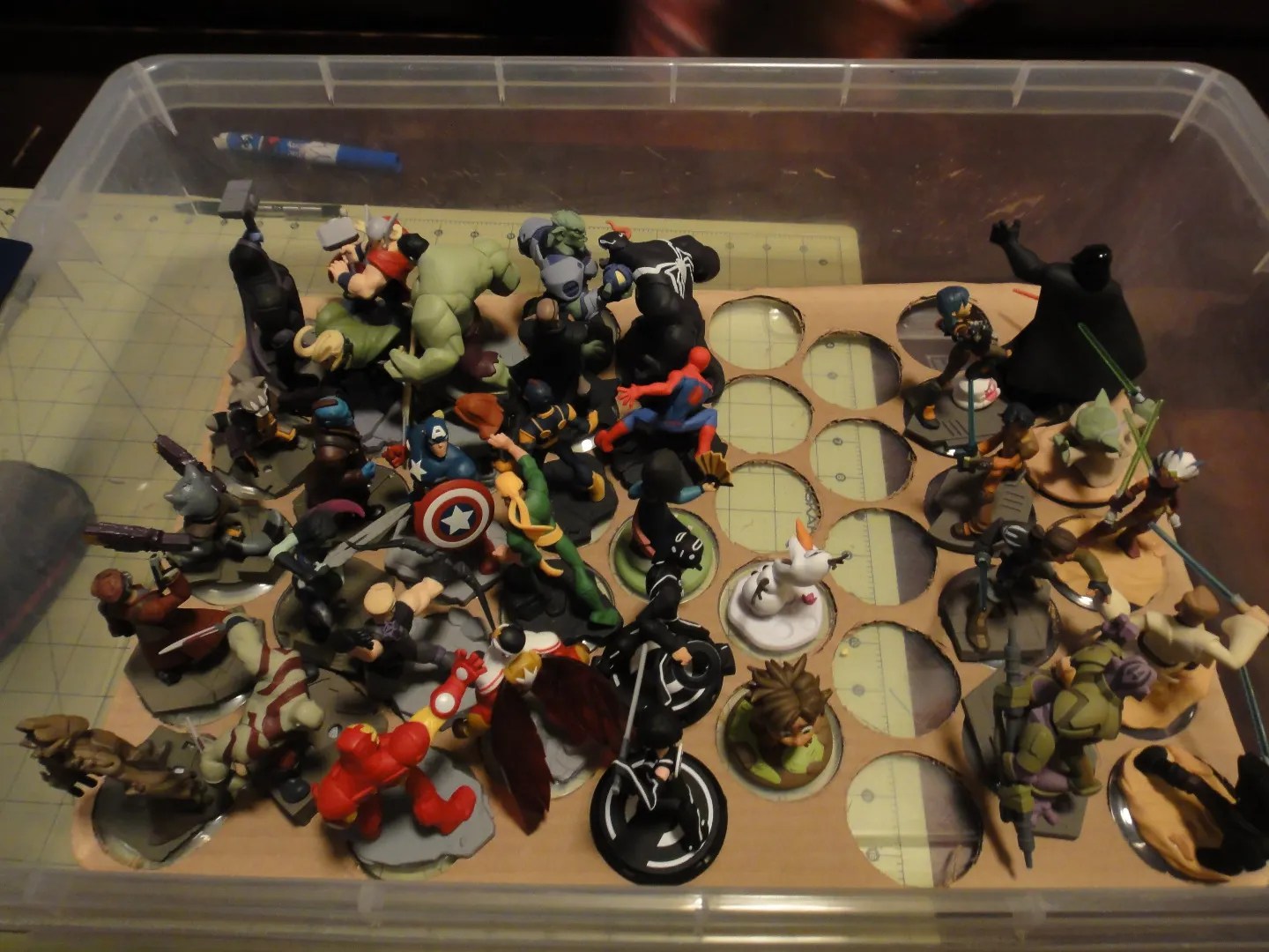 Basically Free Toystolife Figurine Storage 5 Steps Instructables