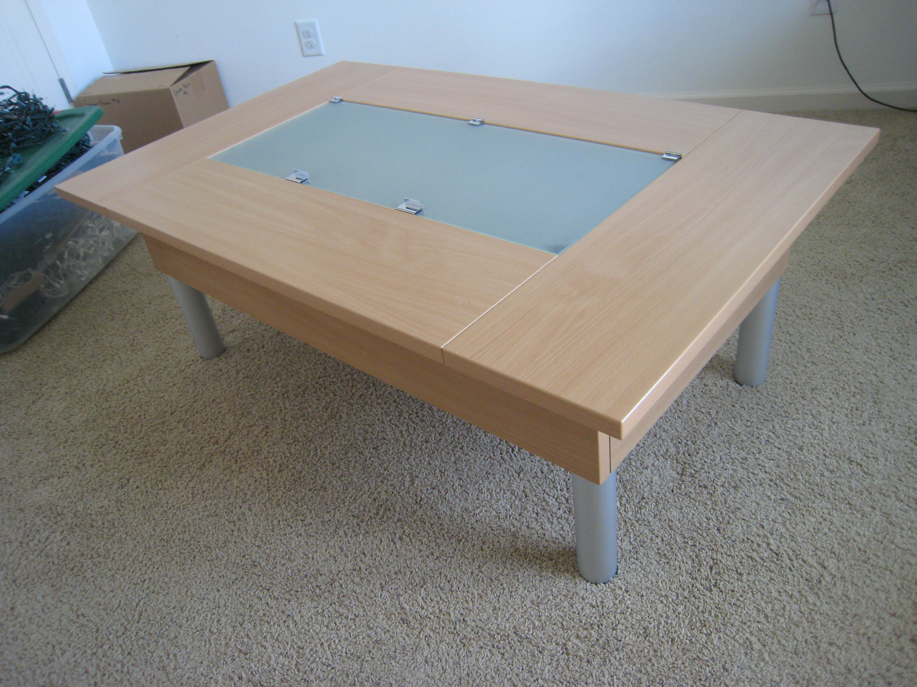 Aesthetically Pleasing Gaming Coffee Table 8 Steps (with Pictures