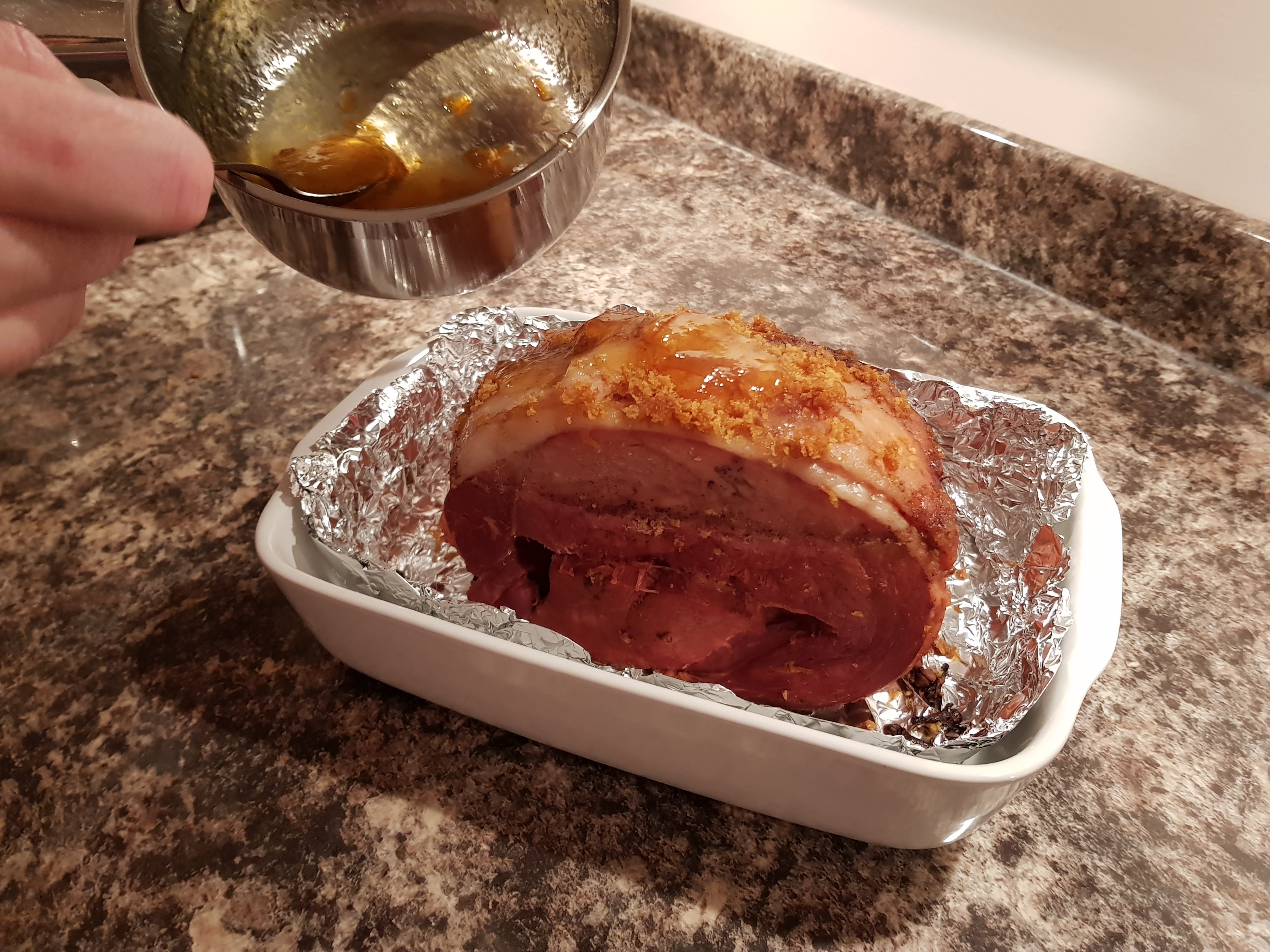 Slow Cooked Gammon Joint With Marmalade Glaze 6 Steps (with Pictures