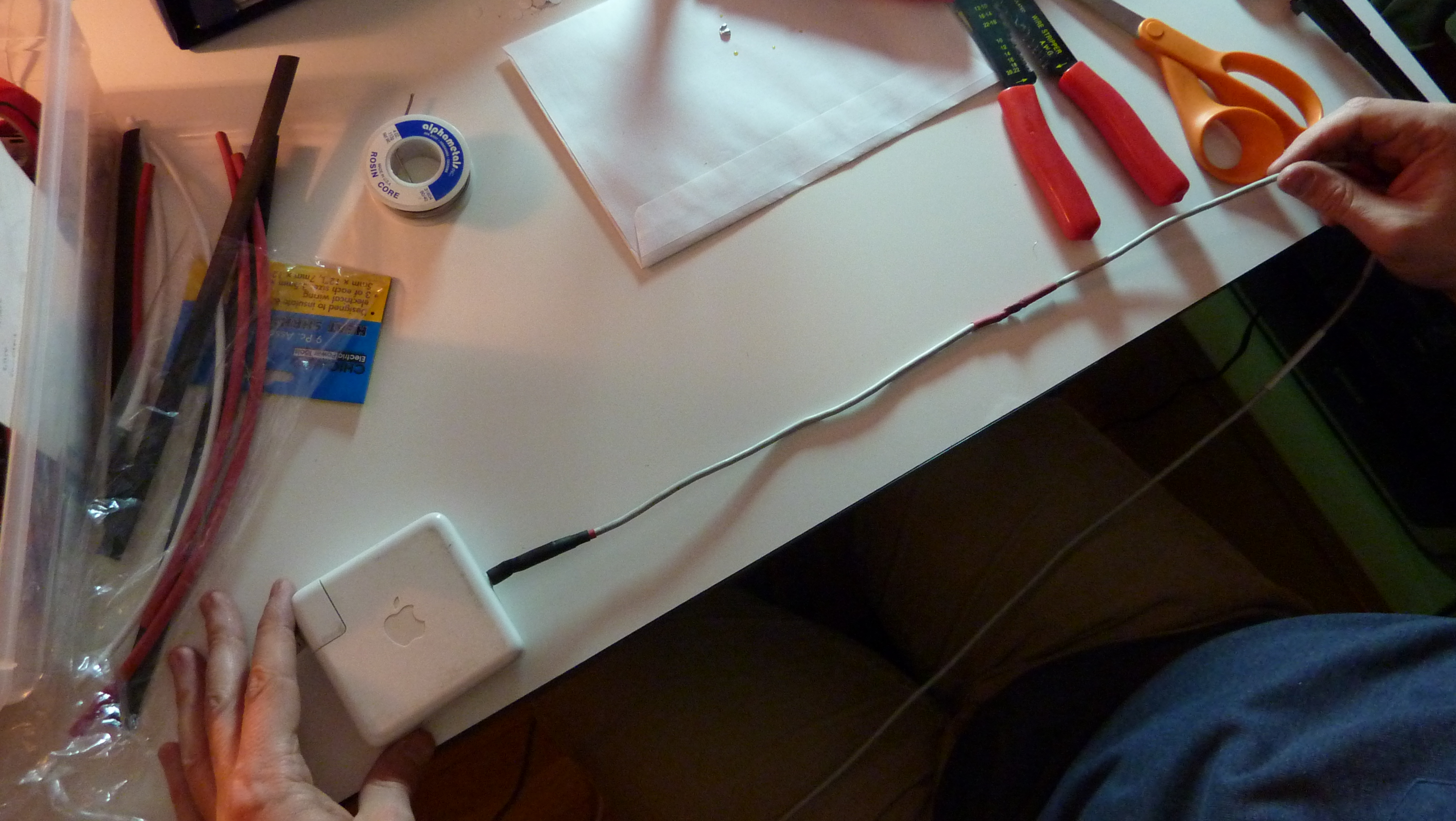 Apple Macbook Power Cord Repair 4 Steps Instructables