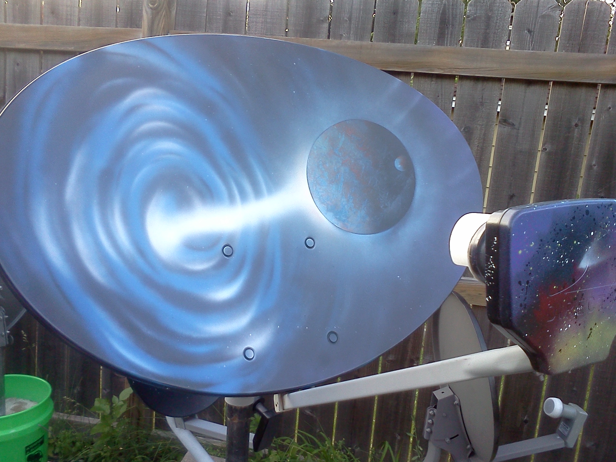 Painted Satellite Dish Instructables
