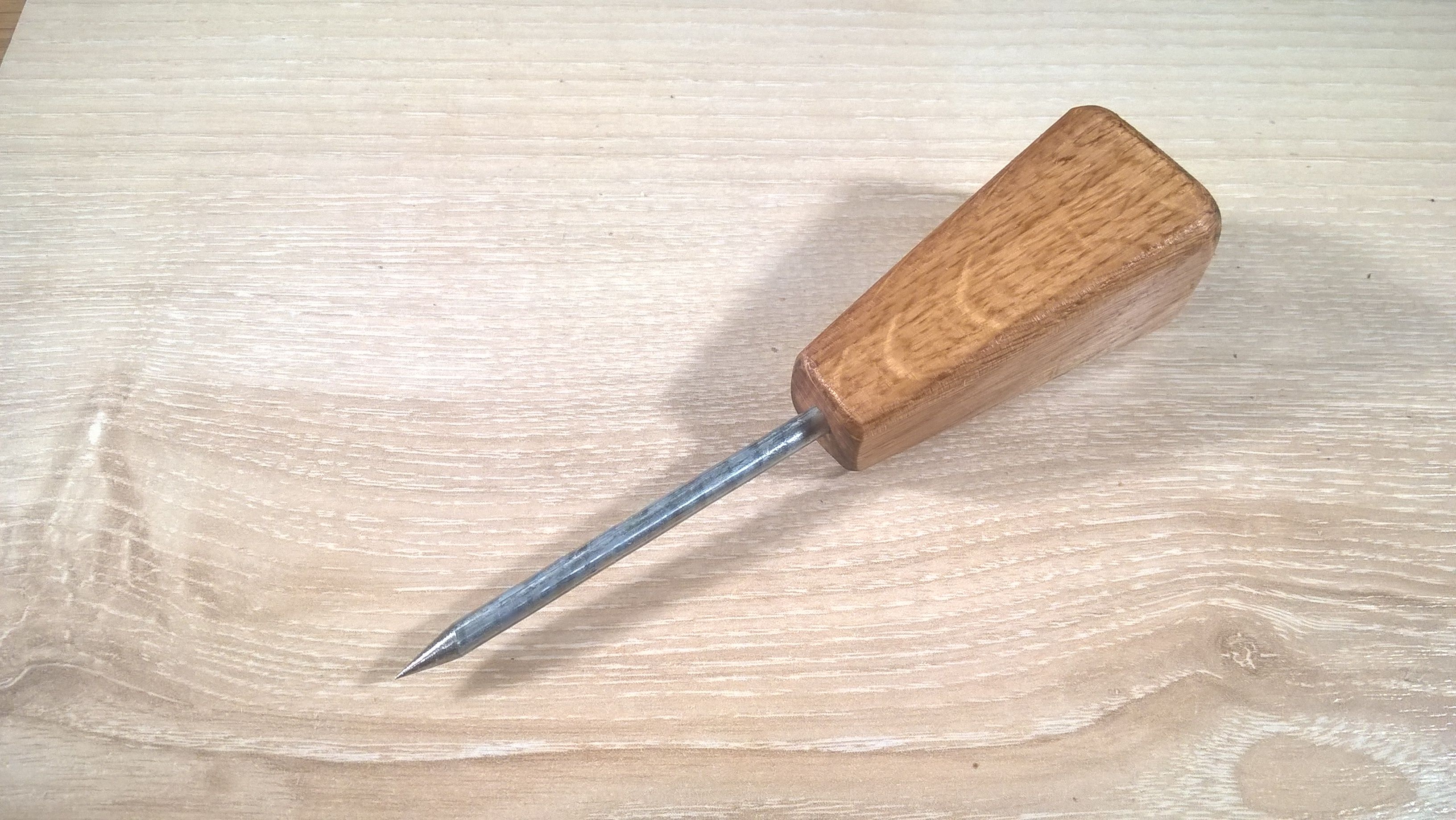 Simple Awl for Woodworking, Made Using Basic Tools 9 Steps (with