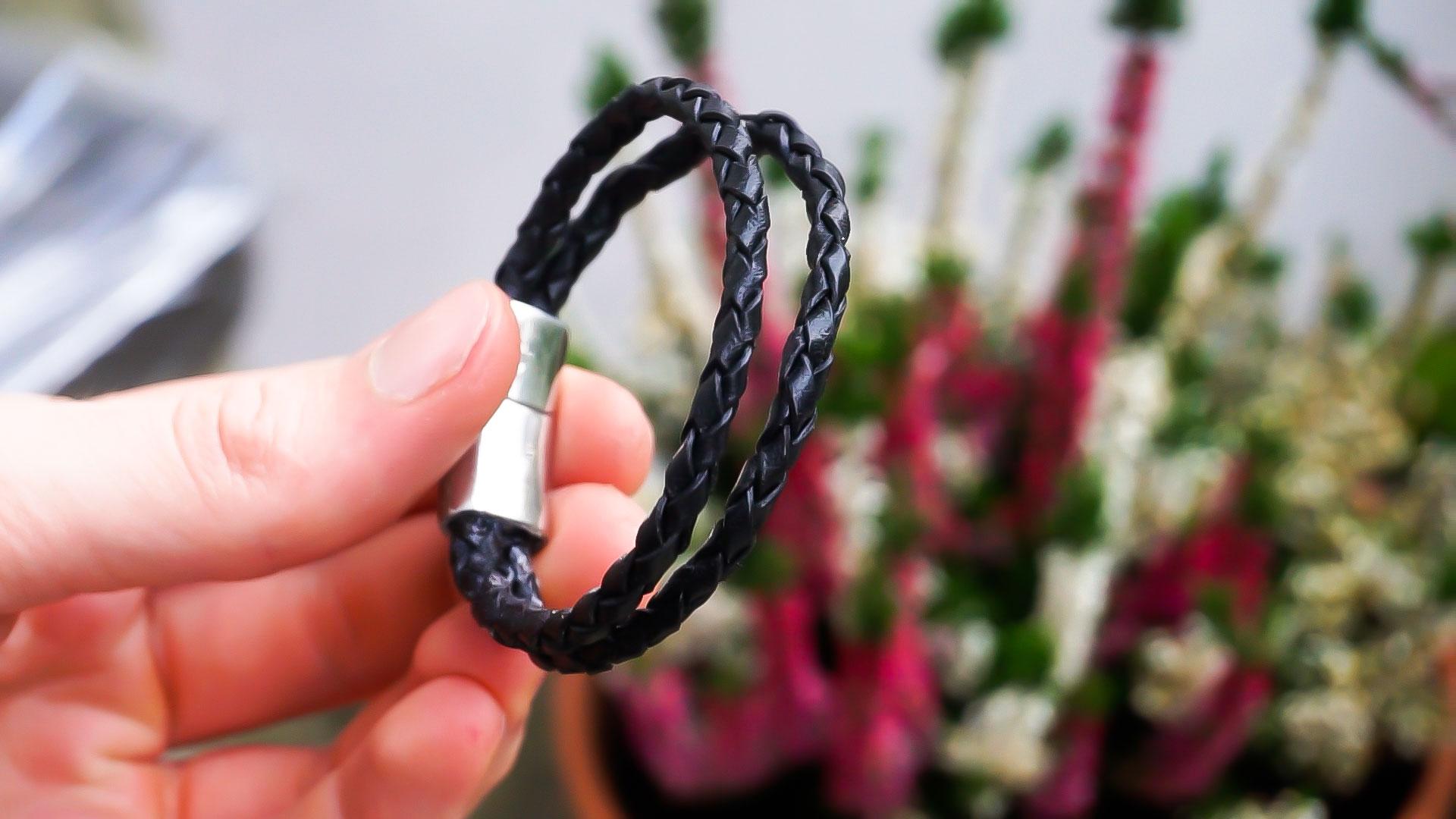 Double Round Braided Leather Bracelet 11 Steps (with Pictures) Instructables