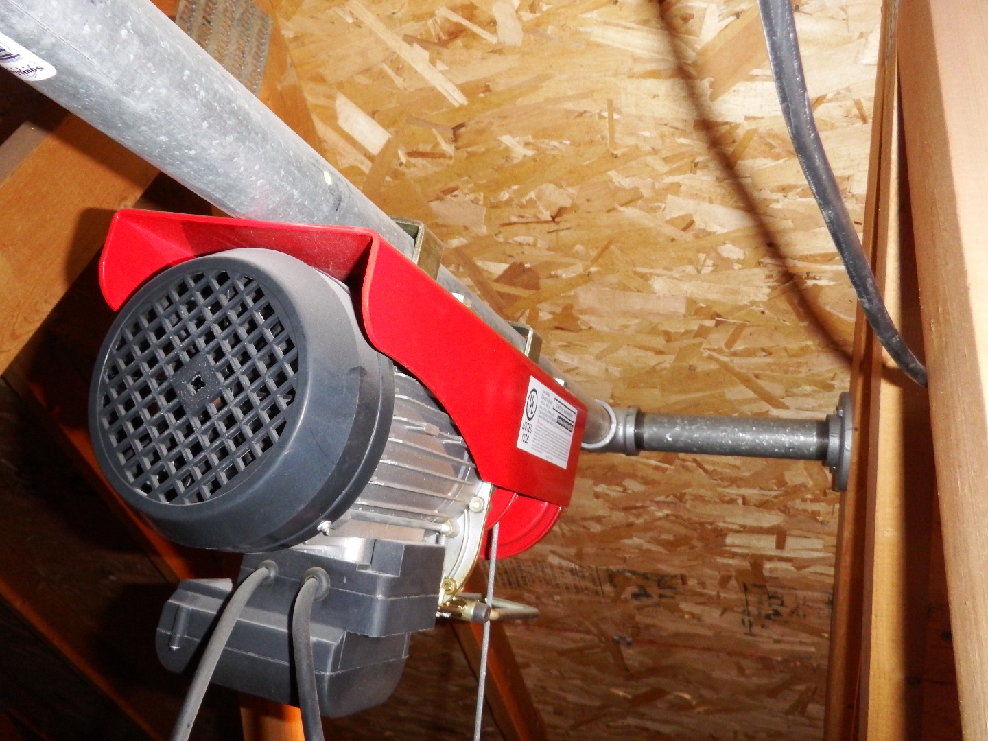 Garage Attic Electric Hoist 7 Steps (with Pictures) Instructables