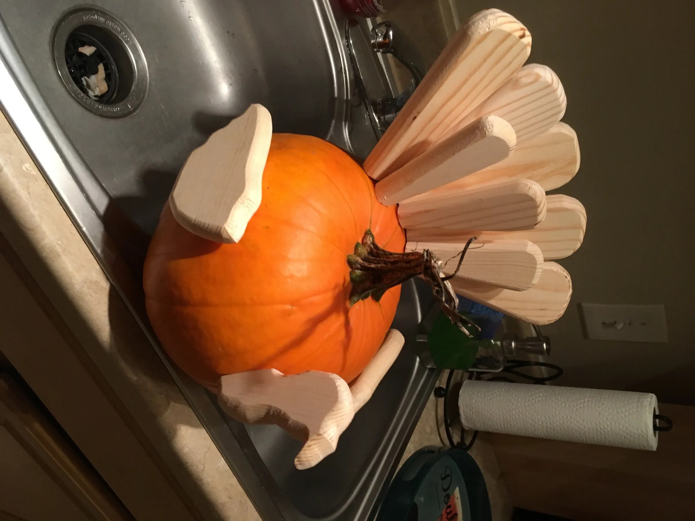 Pumpkin Turkey : 14 Steps (with Pictures) - Instructables