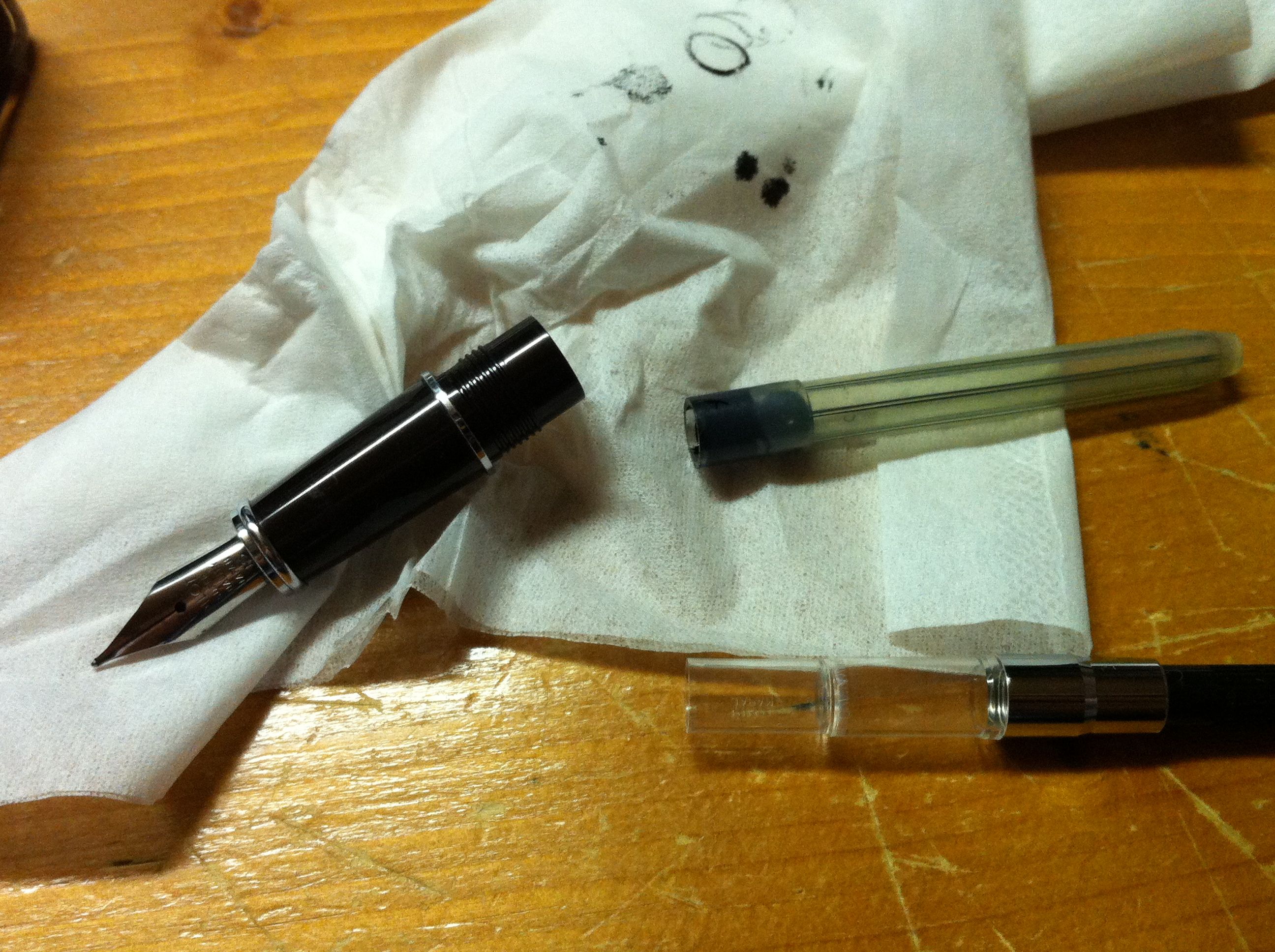 Change Fountain Pen Cartridge for Converter Instructables