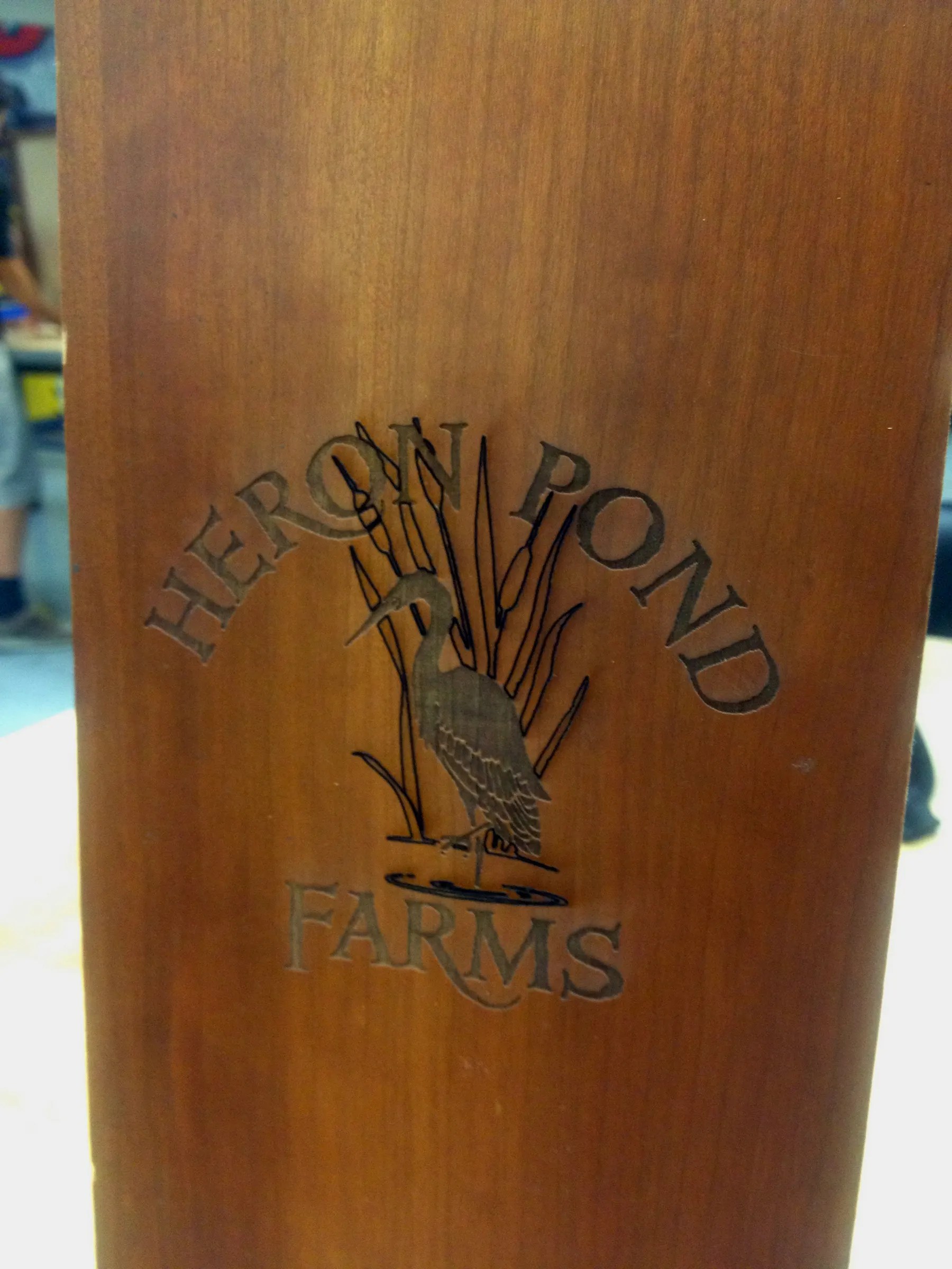 Laser Etch a Wine Box Lid I Made It at the ! 6 Steps