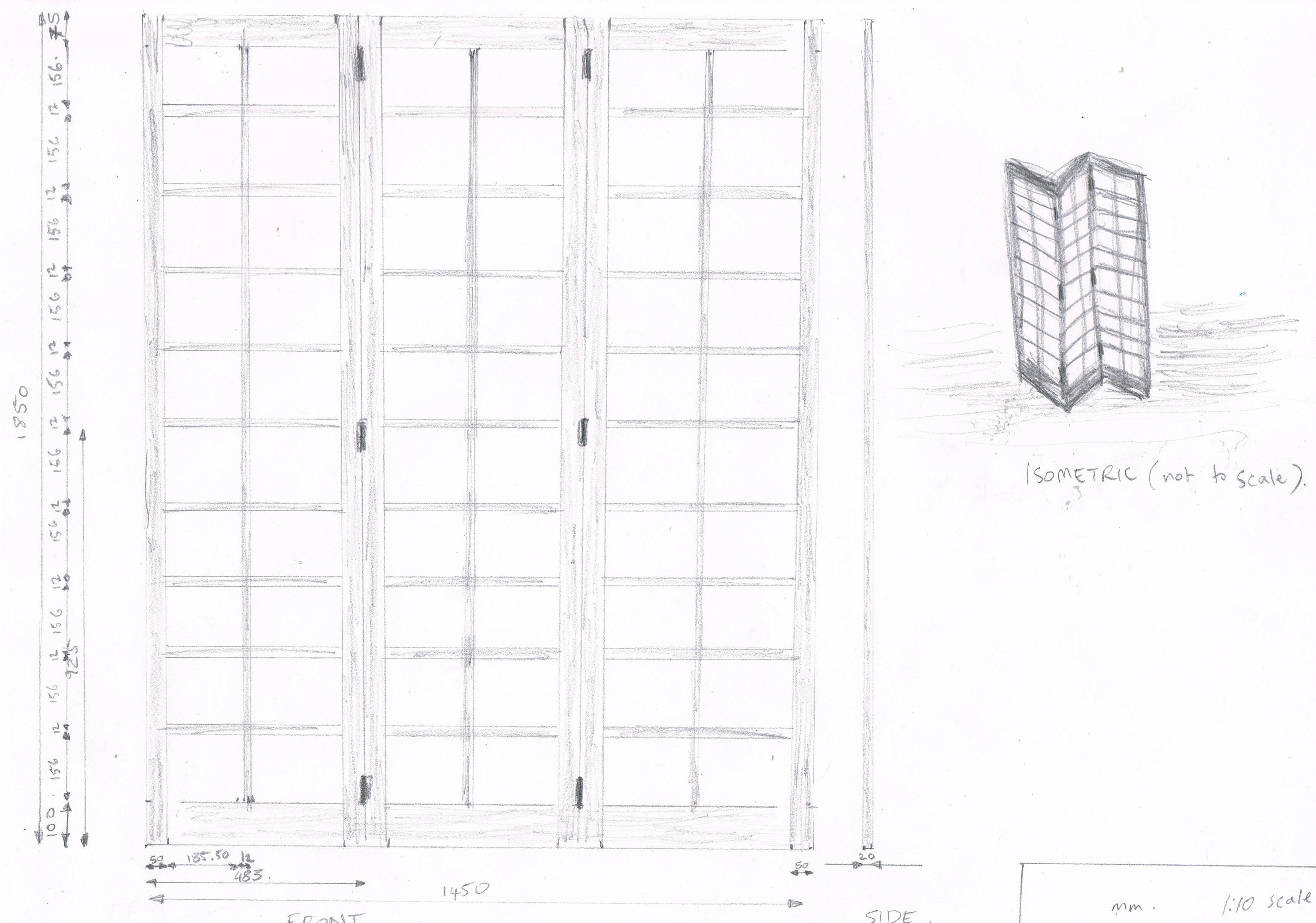 Build a Folding Shoji Screen / Room Divider 17 Steps (with Pictures
