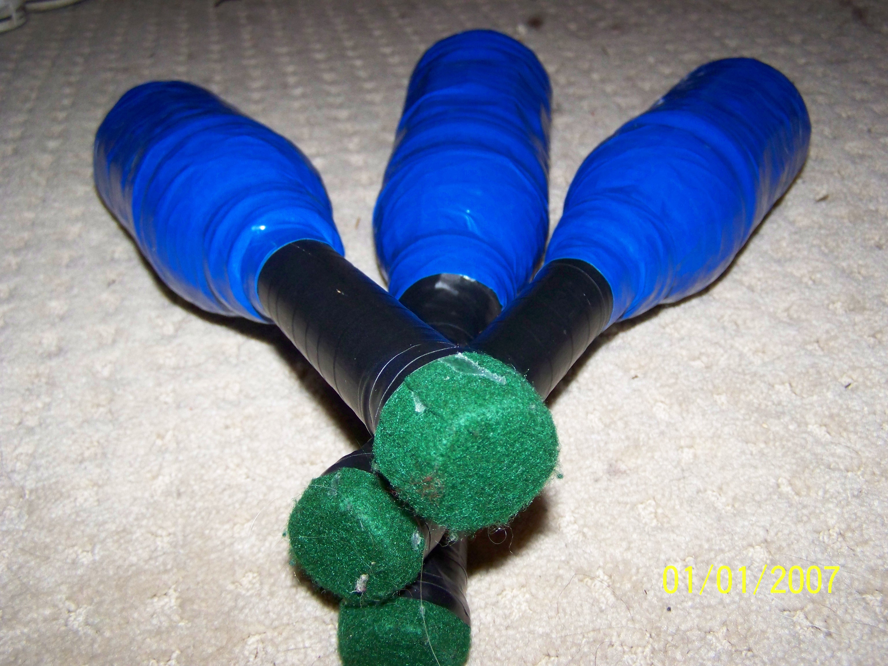 Weighted Juggling Clubs! 4 Steps Instructables