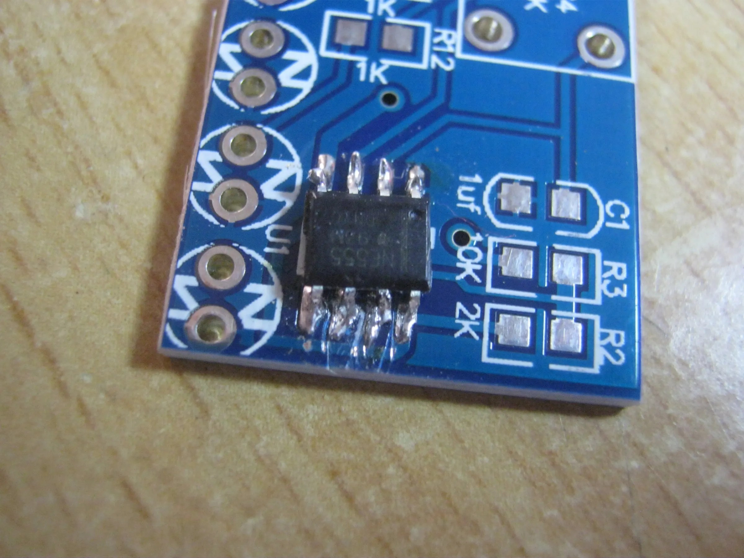 SMD Soldering on DIY LED Chaser Kit 6 Steps Instructables