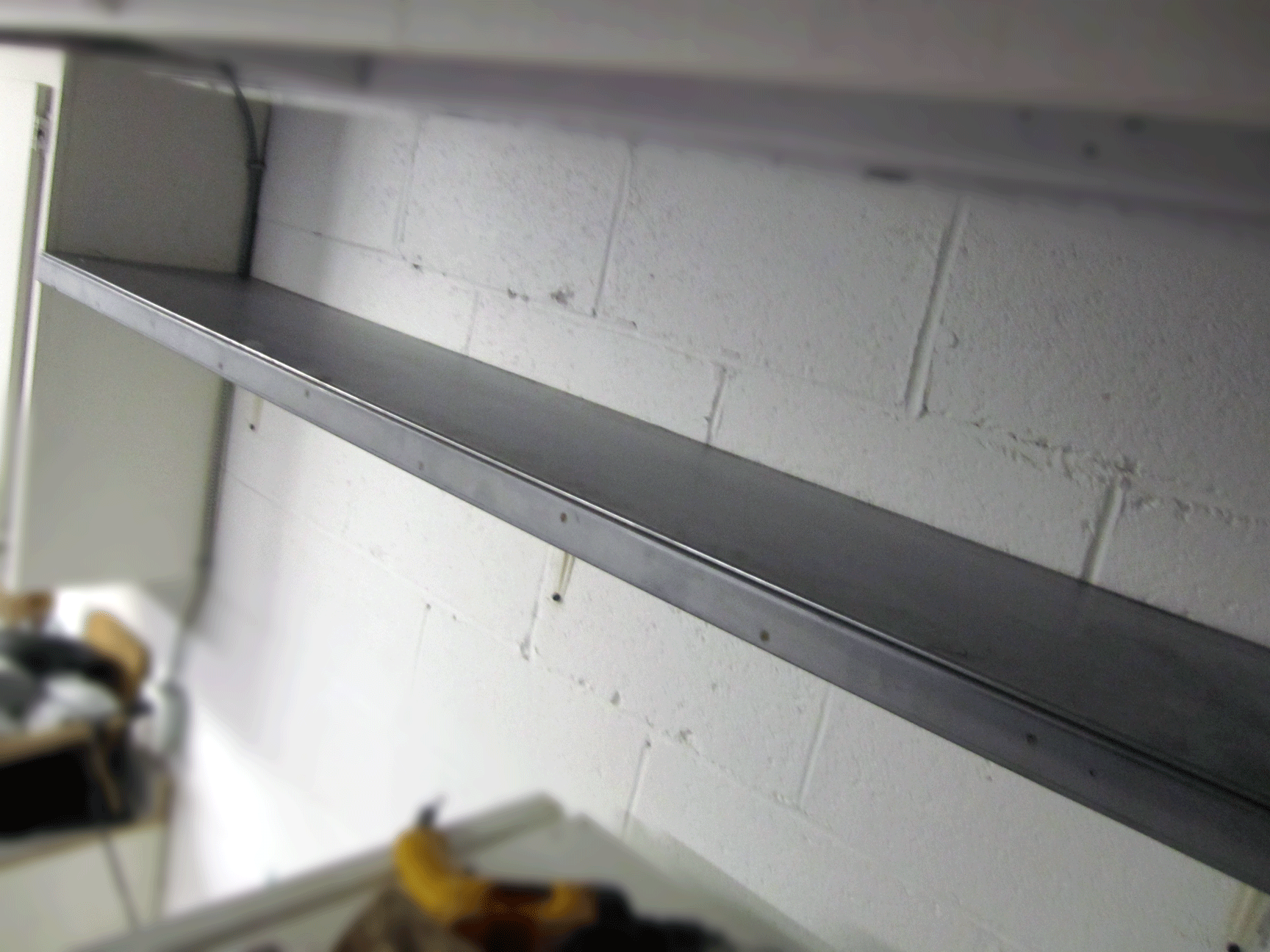 Build an Industriallooking Shelf From a Metal Door 3 Steps (with