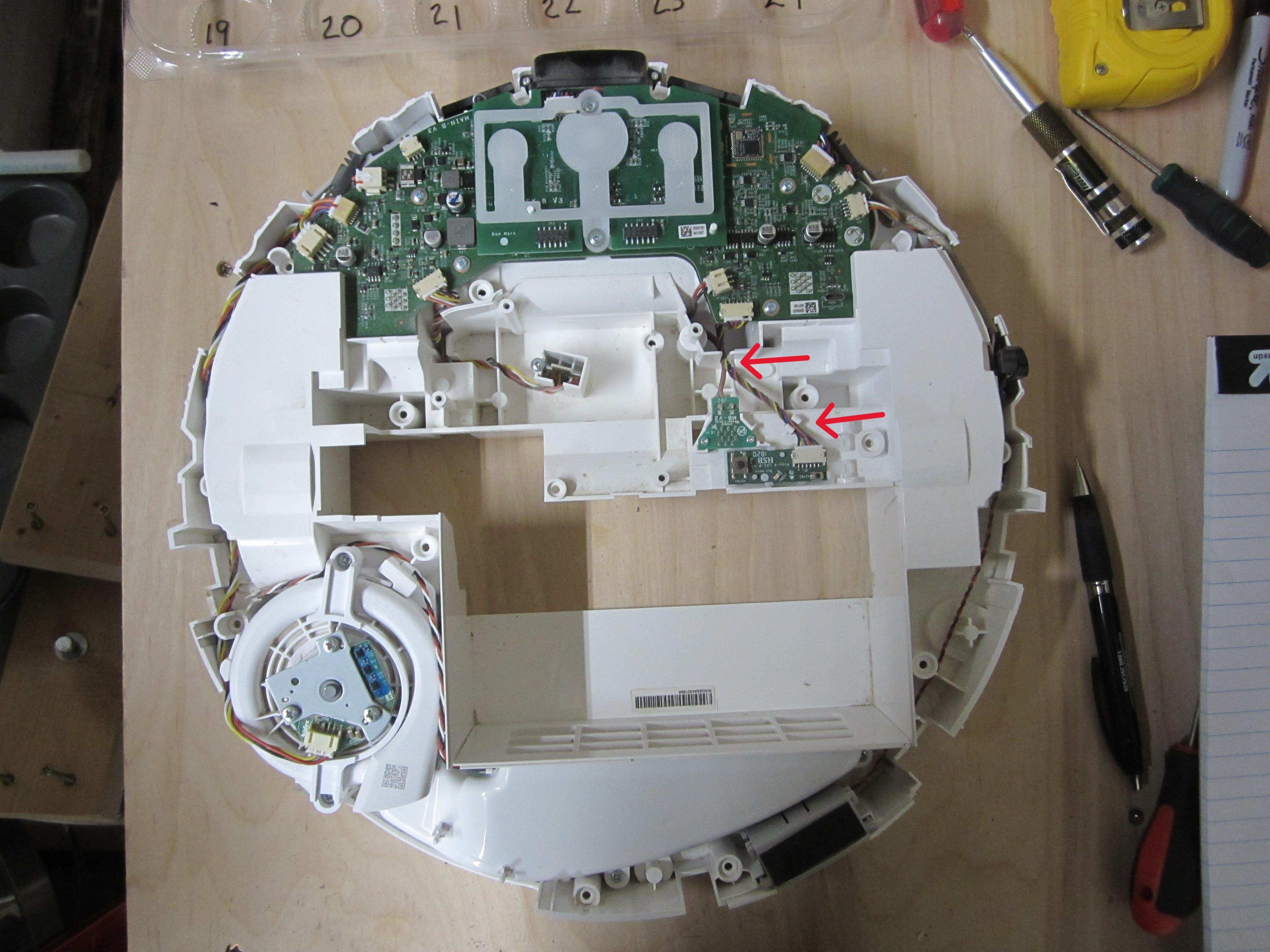 Roborock S5 Disassembly for Cleaning, Troubleshooting and Repair 35