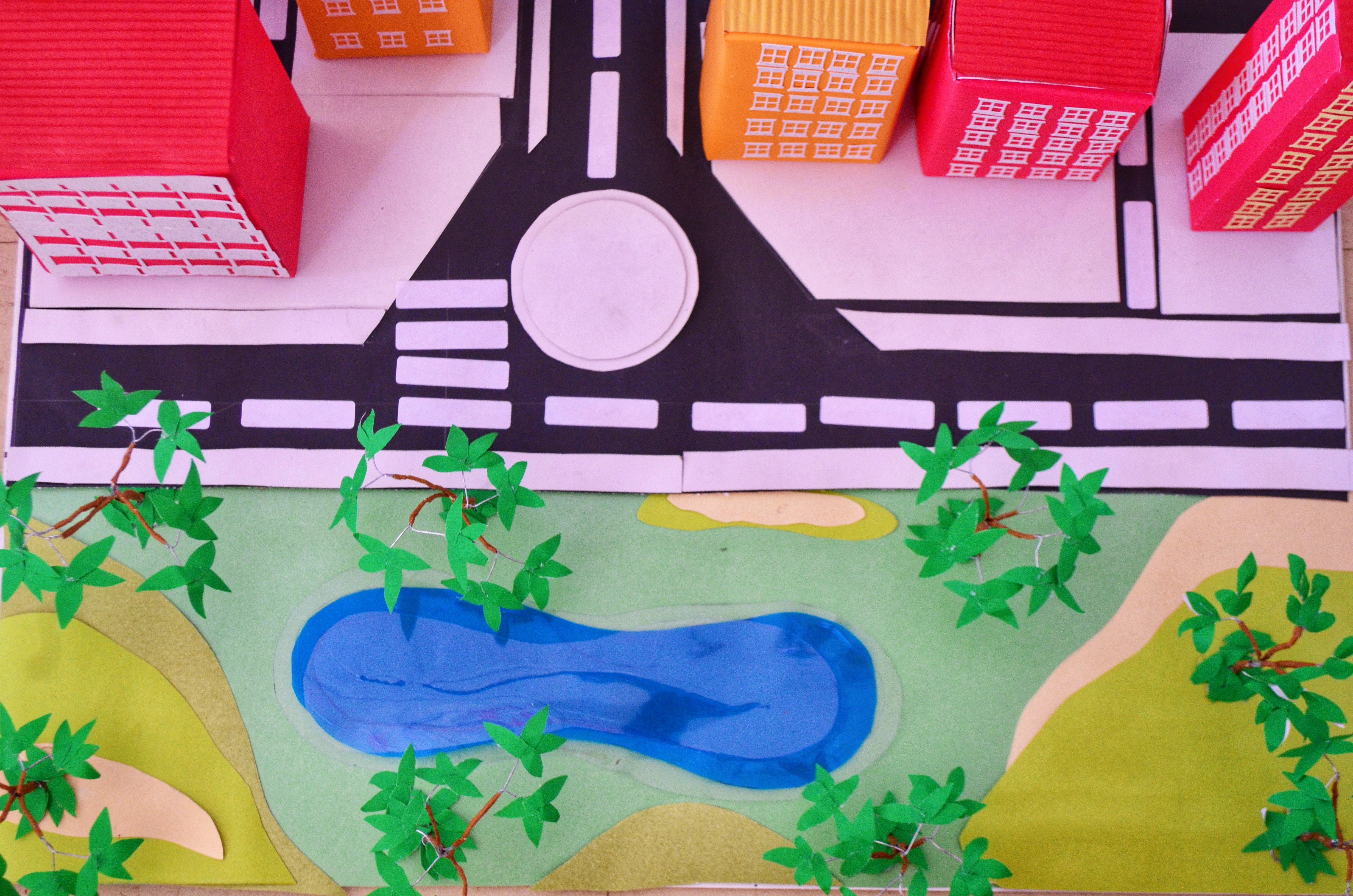 Paper City 6 Steps Instructables