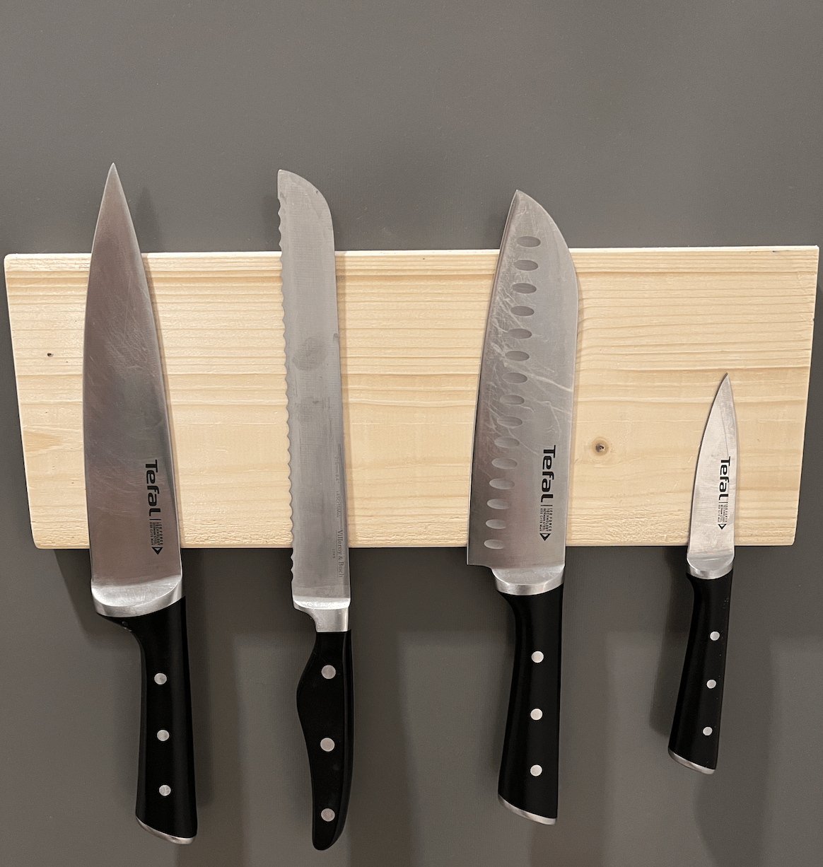 How to Create a Hanging Wooden Knife Block 7 Steps